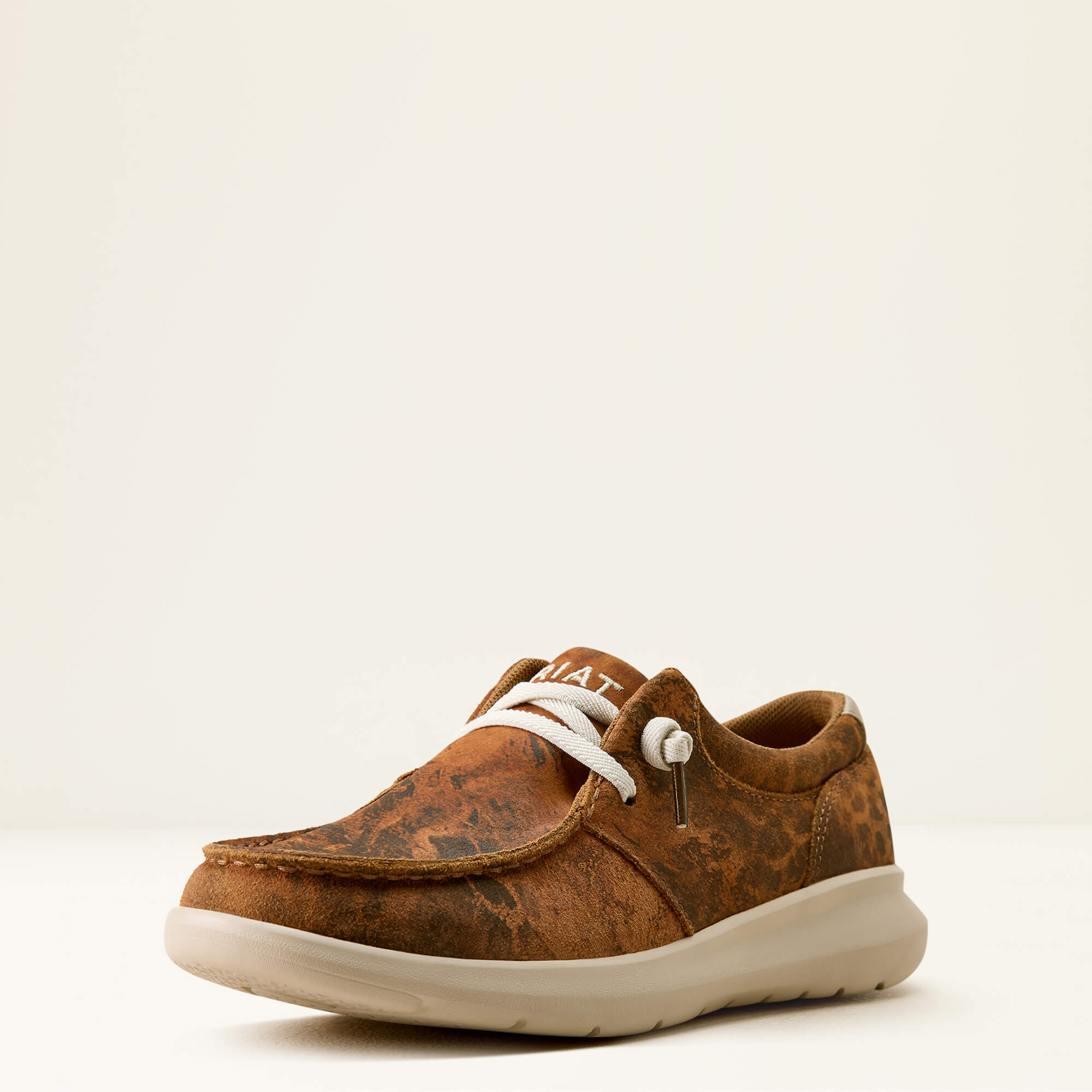 Hilo Shoe 3-4 Front - DISTRESSED LEOPARD