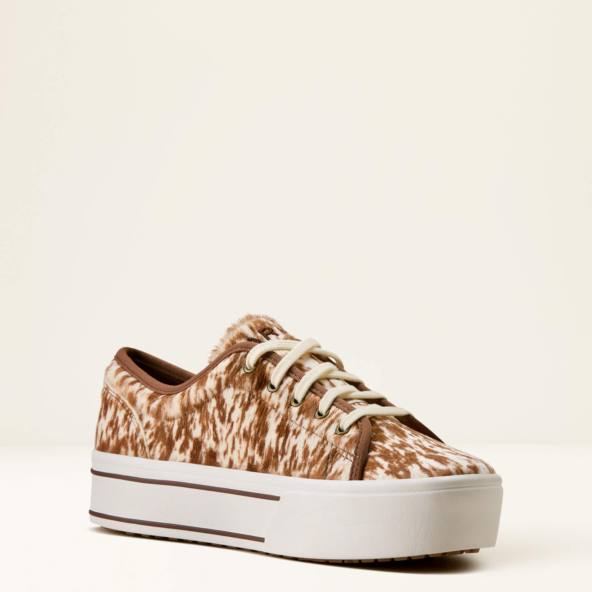 Skylar Shoe Medial - SPECKLED COW PRINT