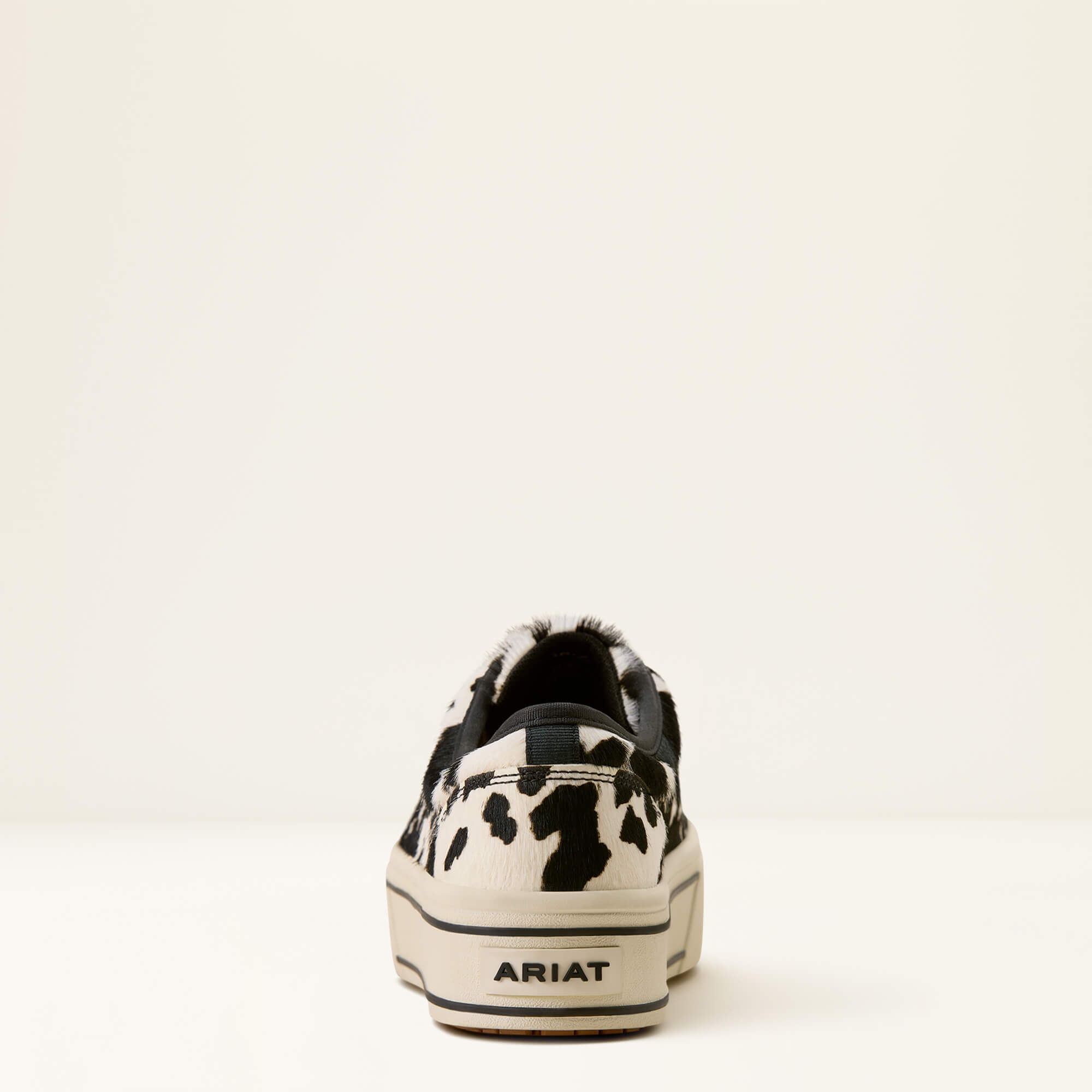 Skylar Shoe Heel - BLACK AND WHITE HAIR ON
