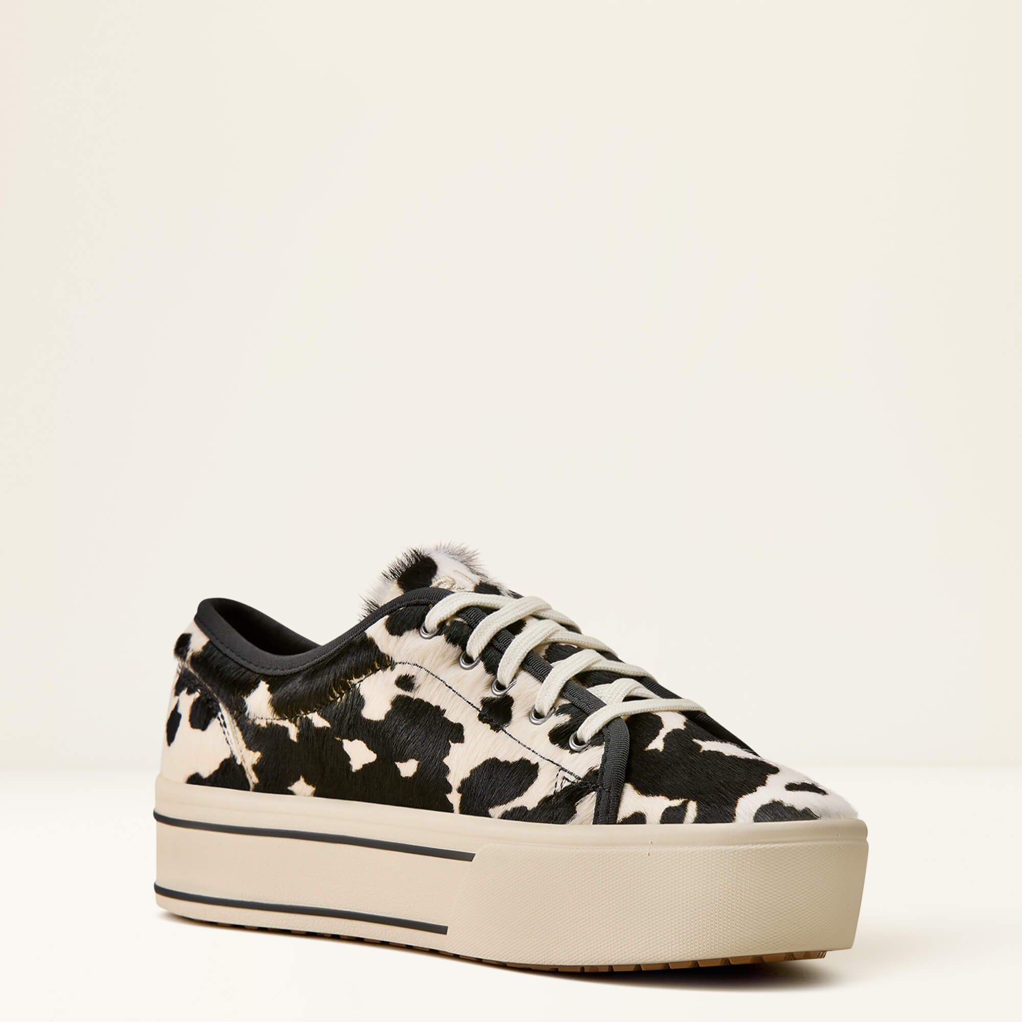 Skylar Shoe Medial - BLACK AND WHITE HAIR ON