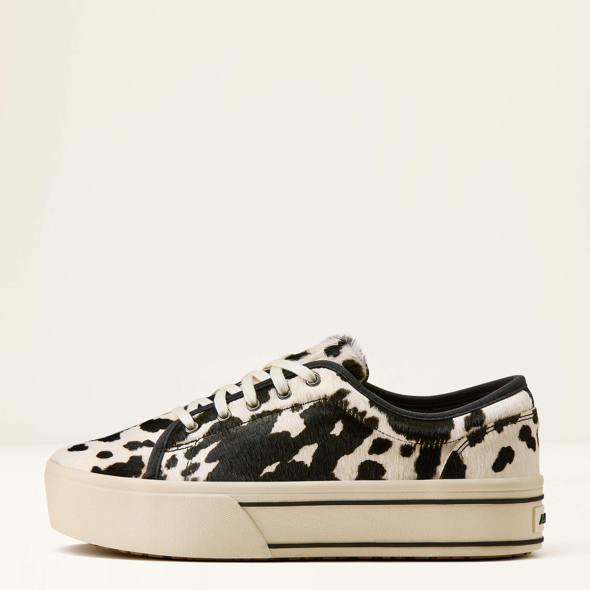Skylar Shoe Side - BLACK AND WHITE HAIR ON