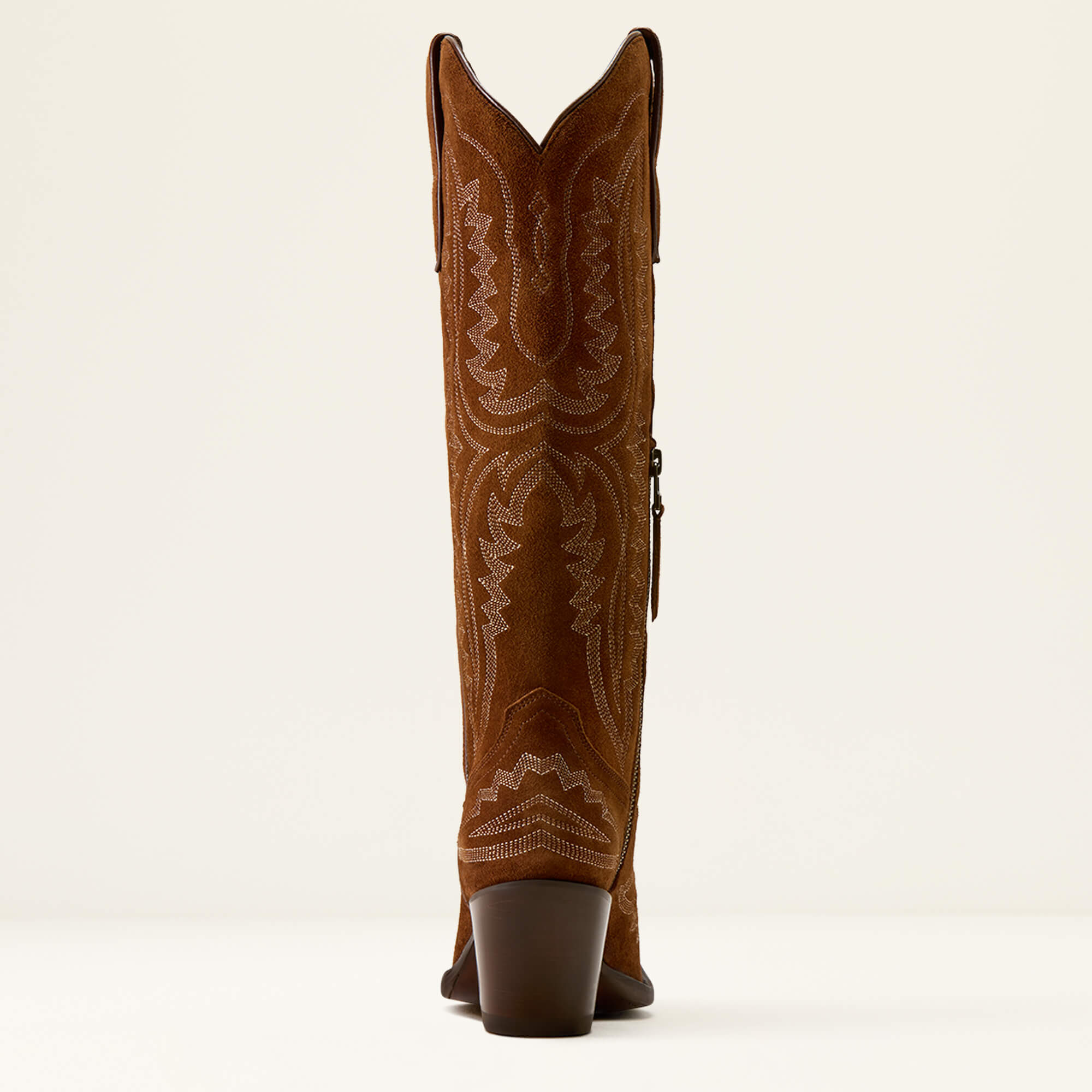 Casanova X Toe Western Boot Heel - OILED TAN SUEDE