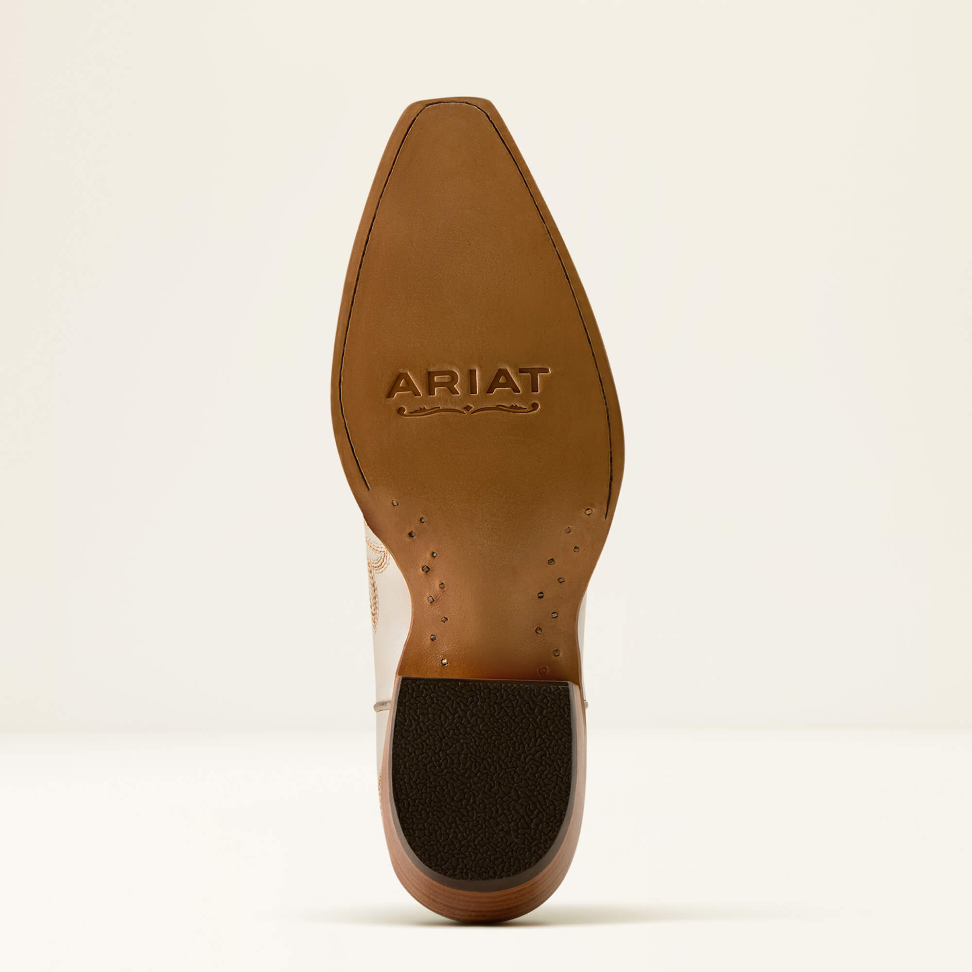 Hazen X Toe Western Boot Sole - IVORY PEARL