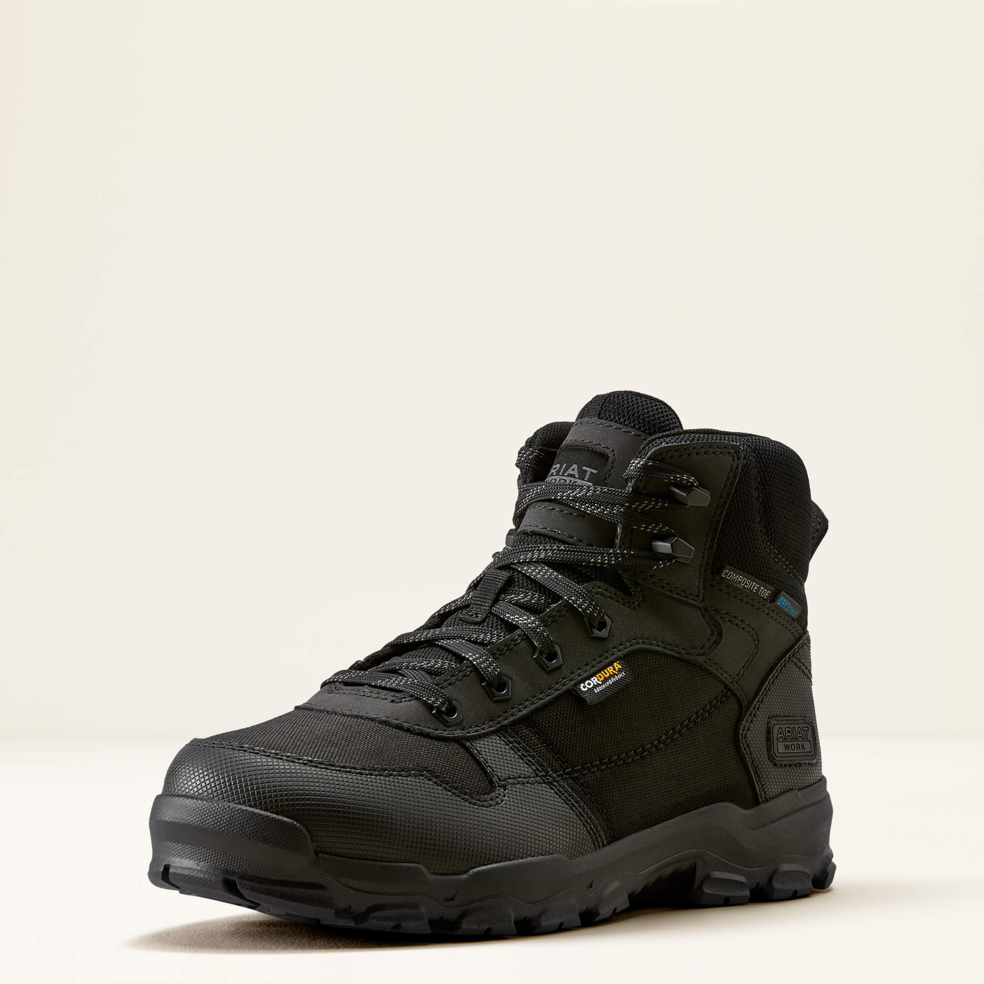 Stryker Neo Waterproof Composite Toe Work Boot 3-4 Front - BLACK