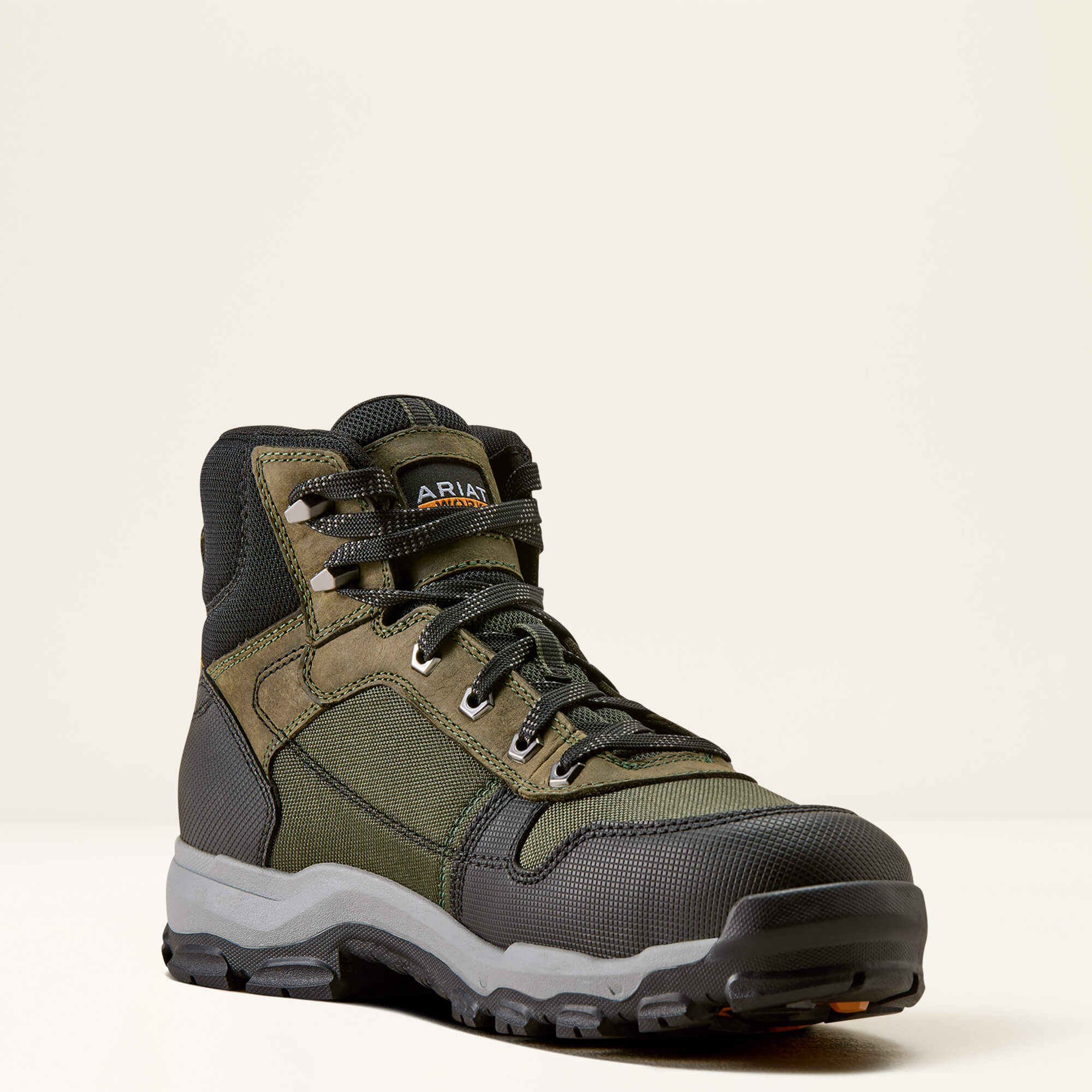 Stryker Neo Waterproof Composite Toe Work Boot Medial - BURNT OLIVE