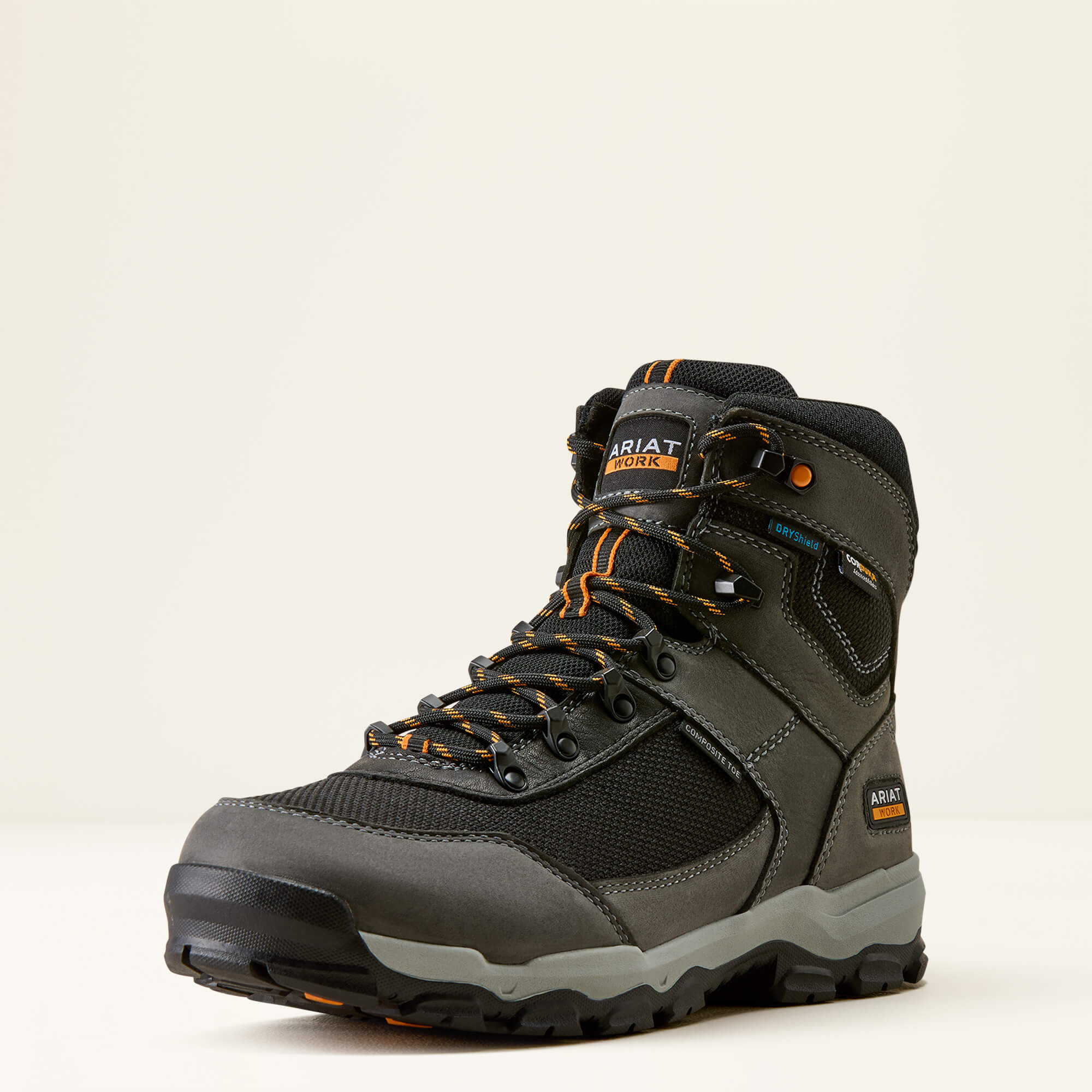 Stryker Neo 6" Waterproof Composite Toe Work Boot 3-4 Front - OIL SLICK