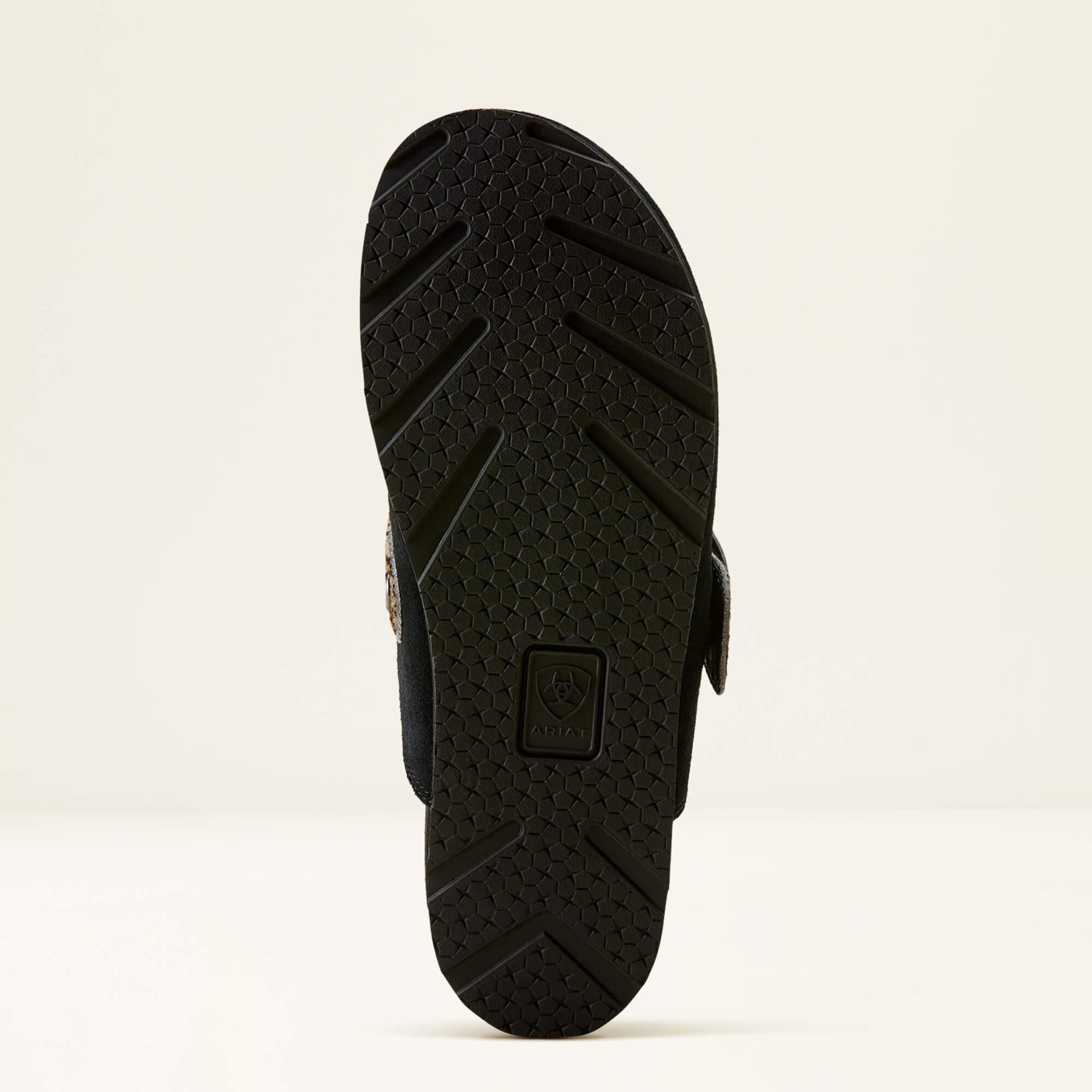 Country Mule Sole - BLACK SUEDE|BRINDLE HAIR ON