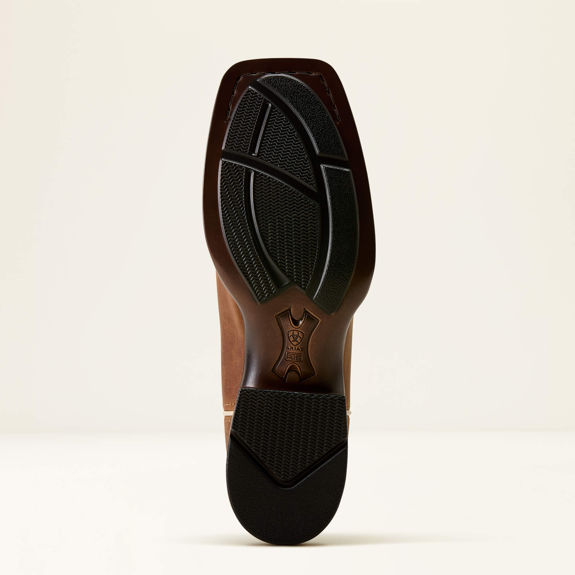 Canyon Point Wide Square Toe Western Boot Sole - DESERT SAND|HEART THROB RED