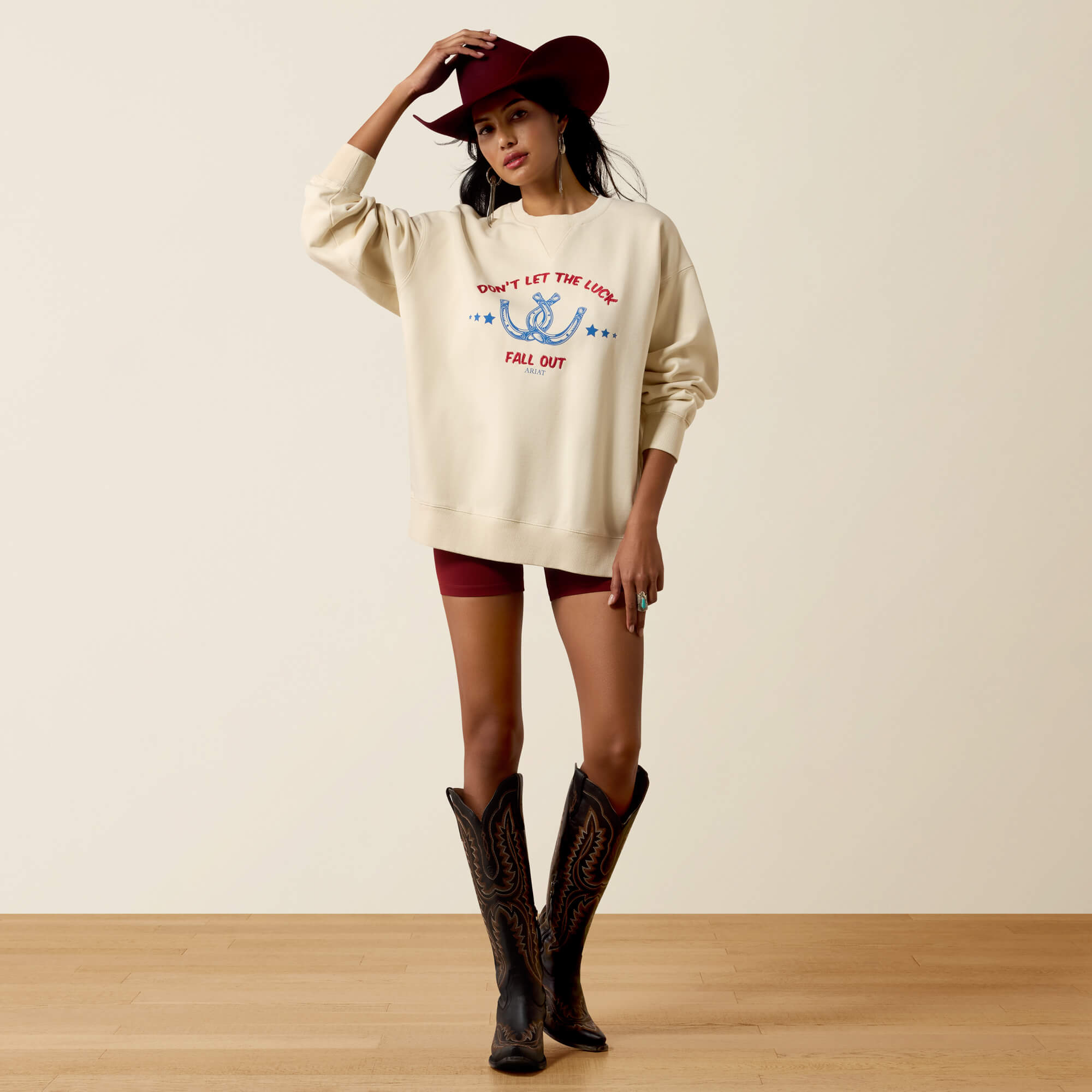 Oversize Sweatshirt Full - PARCHMENT