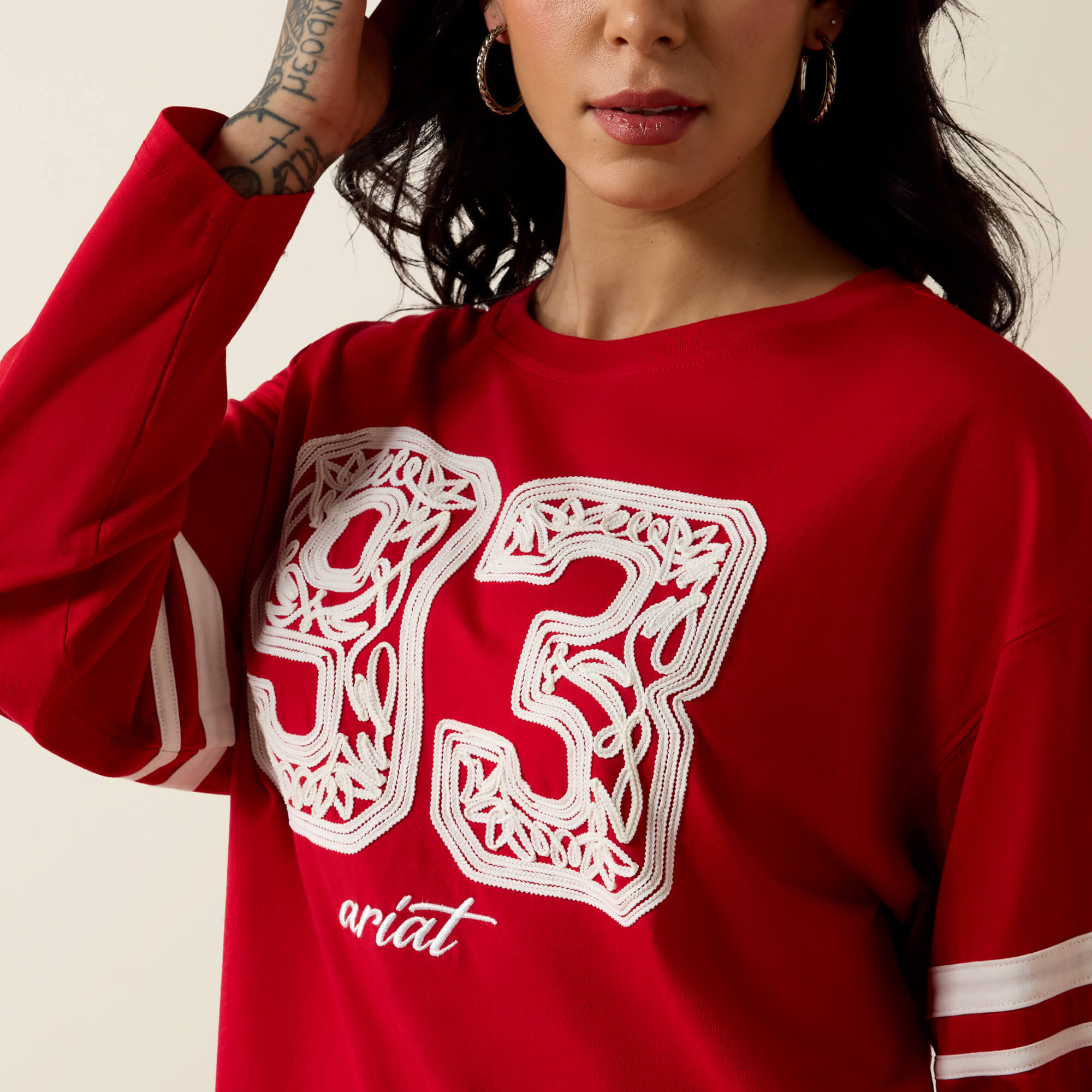 Draft Long Sleeve T-Shirt 01 - SAVVY RED
