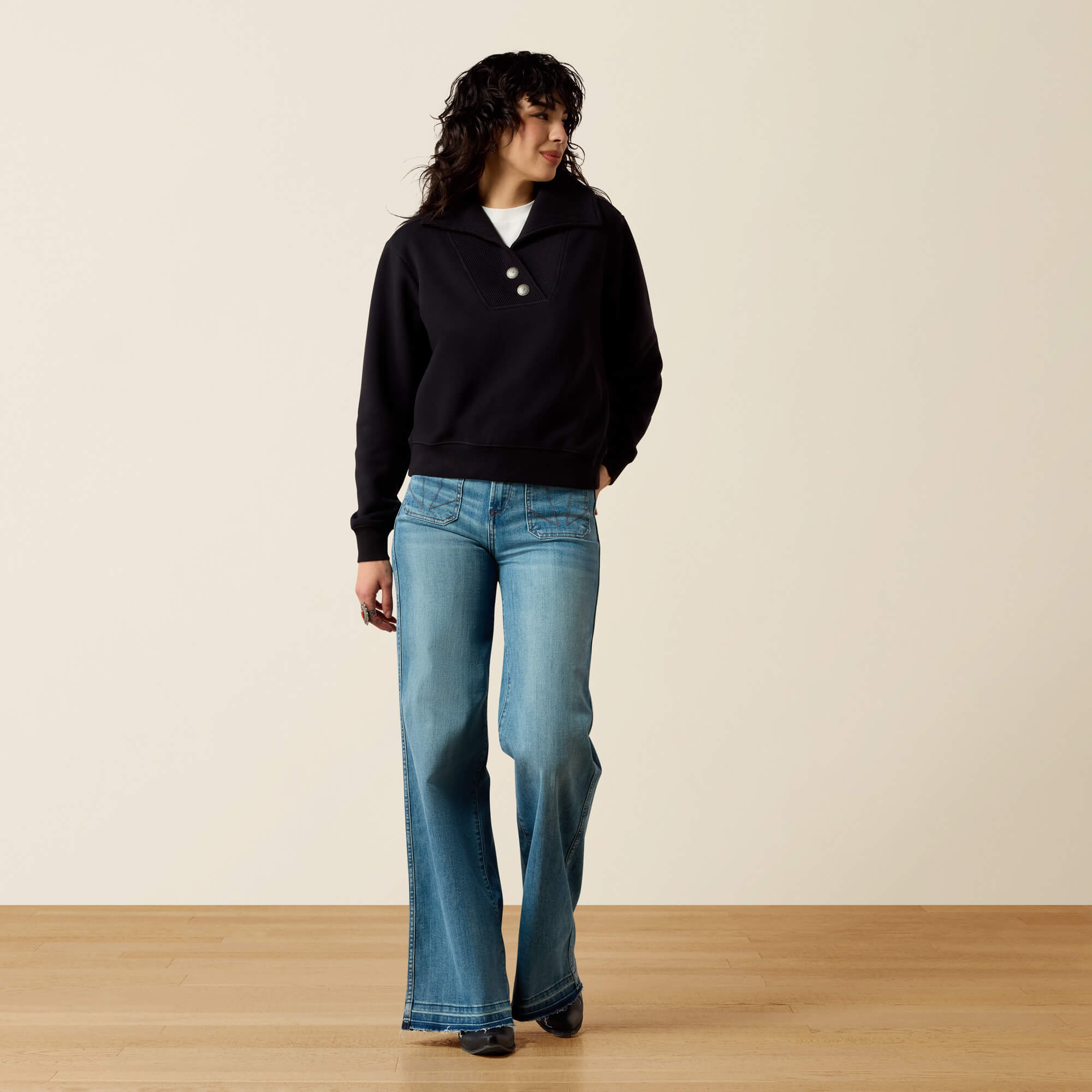 Butler Pullover Full - BLACK