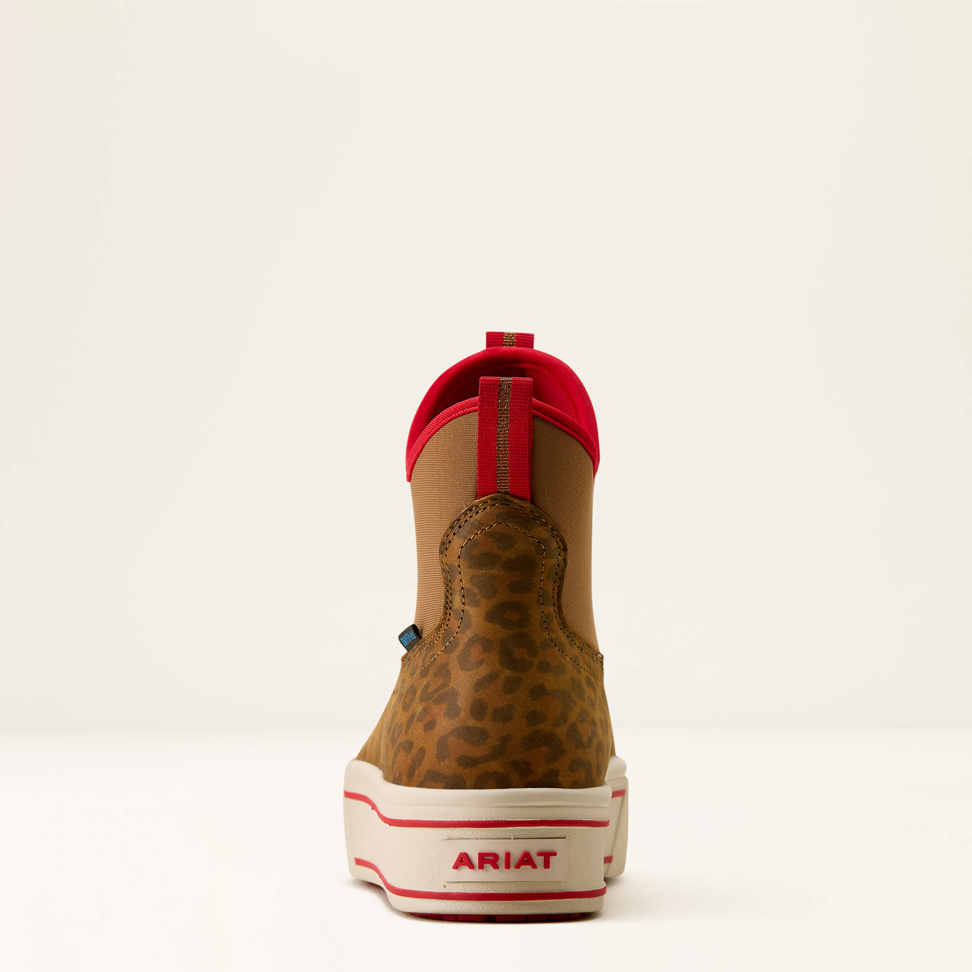 Saylor Shrimp Waterproof Boot Heel - WASHED LEOPARD|BROWN