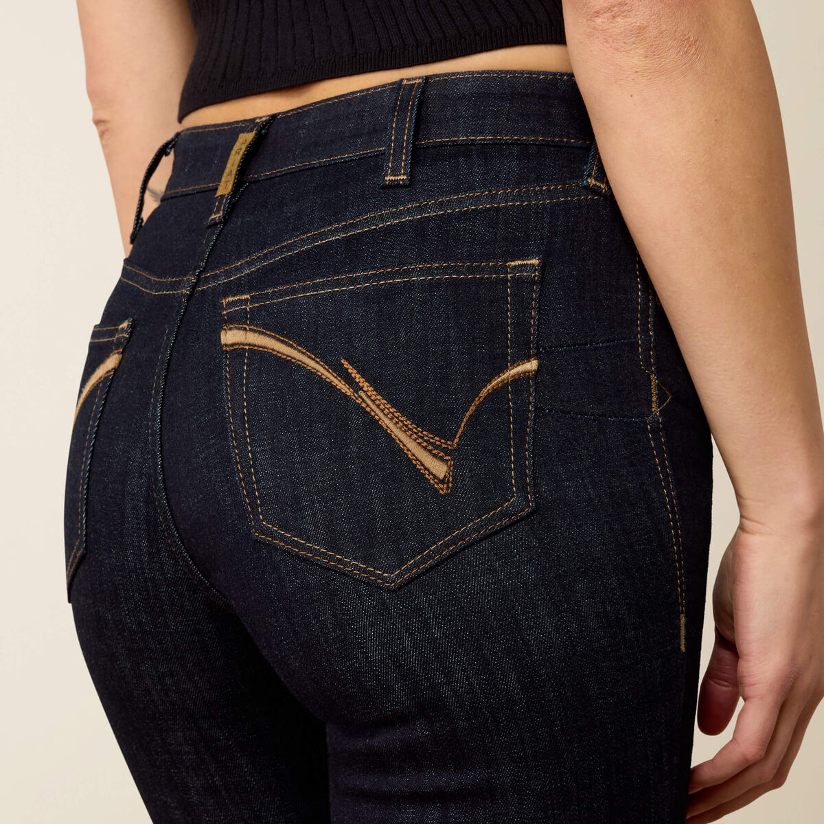 High Rise Quinn Boot Cut Jeans - Rinse