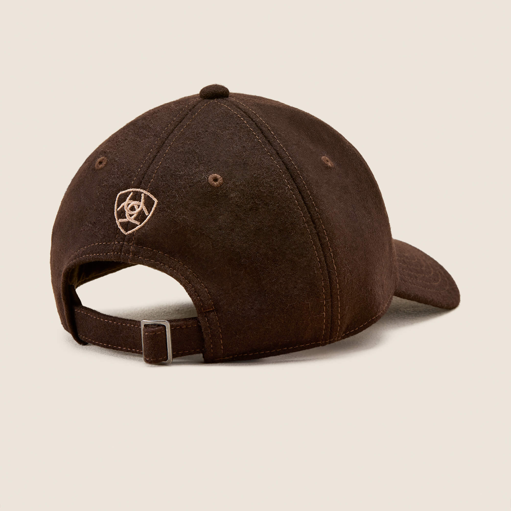 Wool Country Cap Back - DARK CHOCOLATE