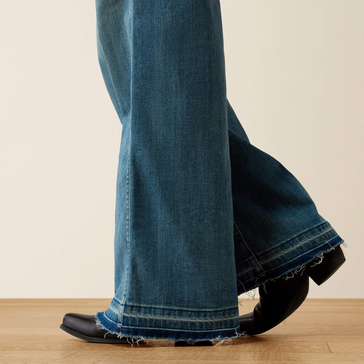 Ultra High Rise Mavis Wide Leg Jeans - Delaware