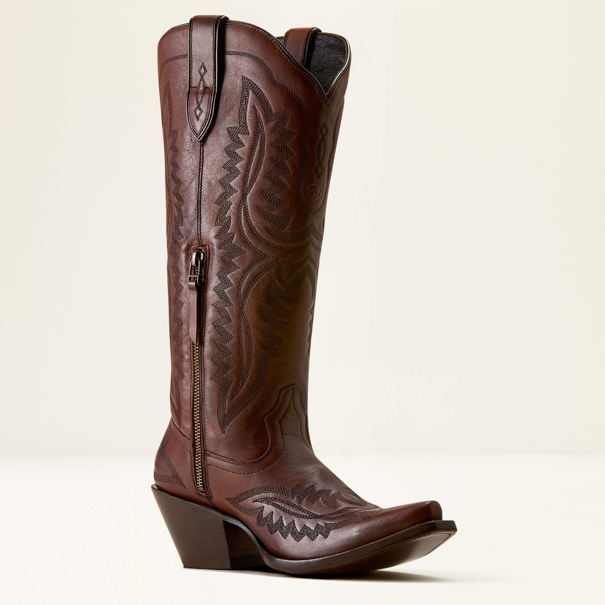 Casanova X Toe Western Boot Medial - VINTAGE AMBERWOOD