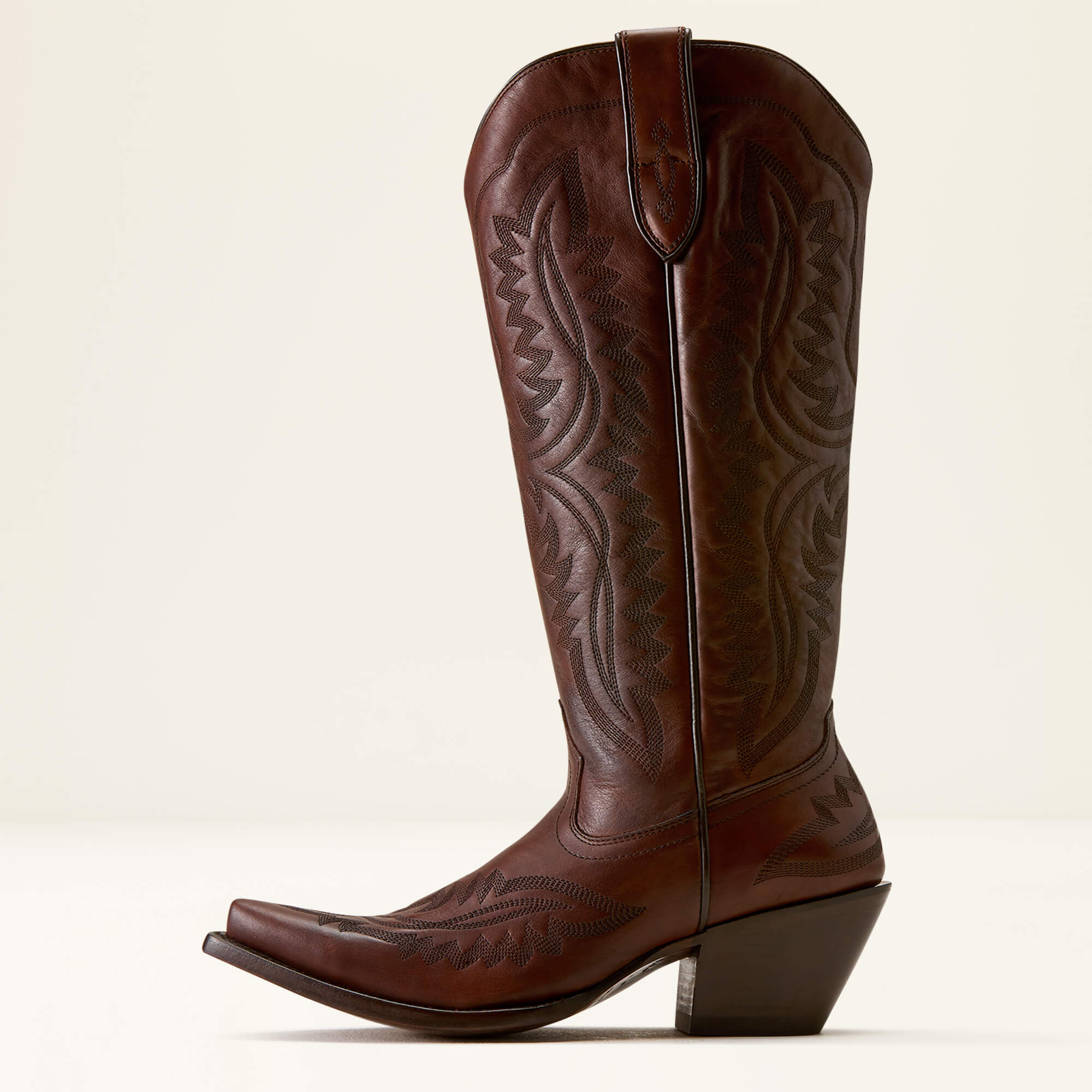 Casanova X Toe Western Boot Side - VINTAGE AMBERWOOD