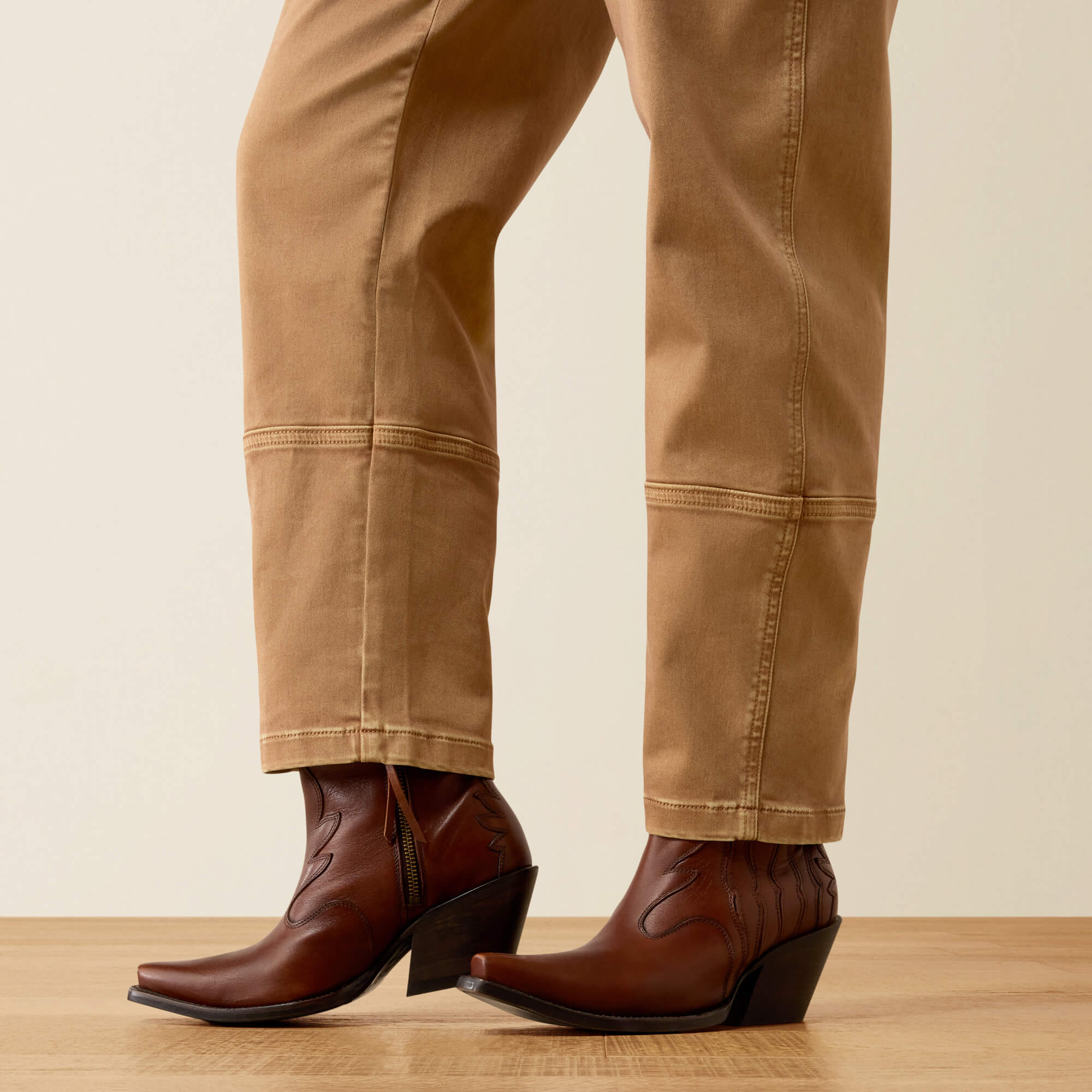 High Rise Jazmine Barrel Jeans 03 - TIGER'S EYE
