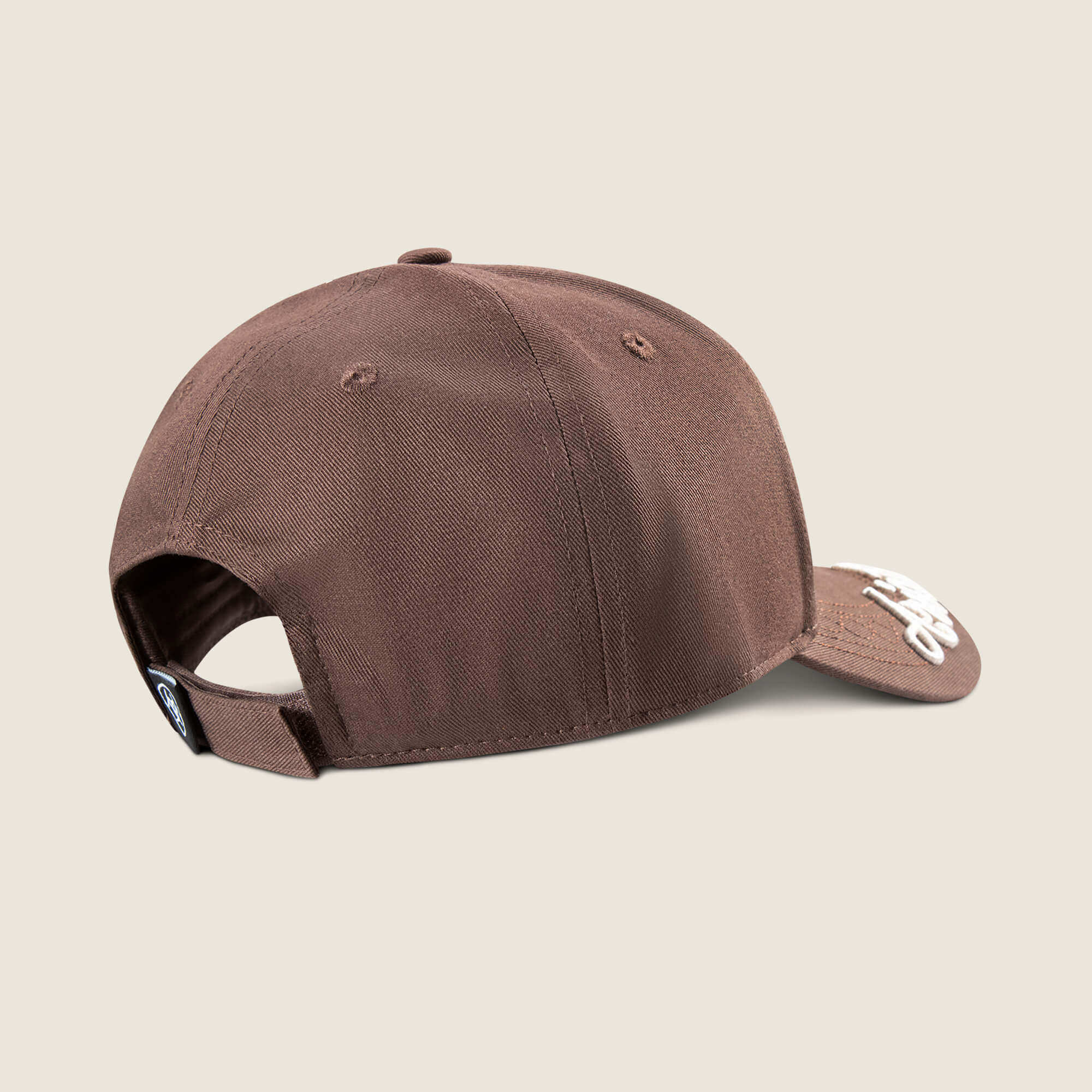 Cowboy Embroidery Cap Back - BROWN
