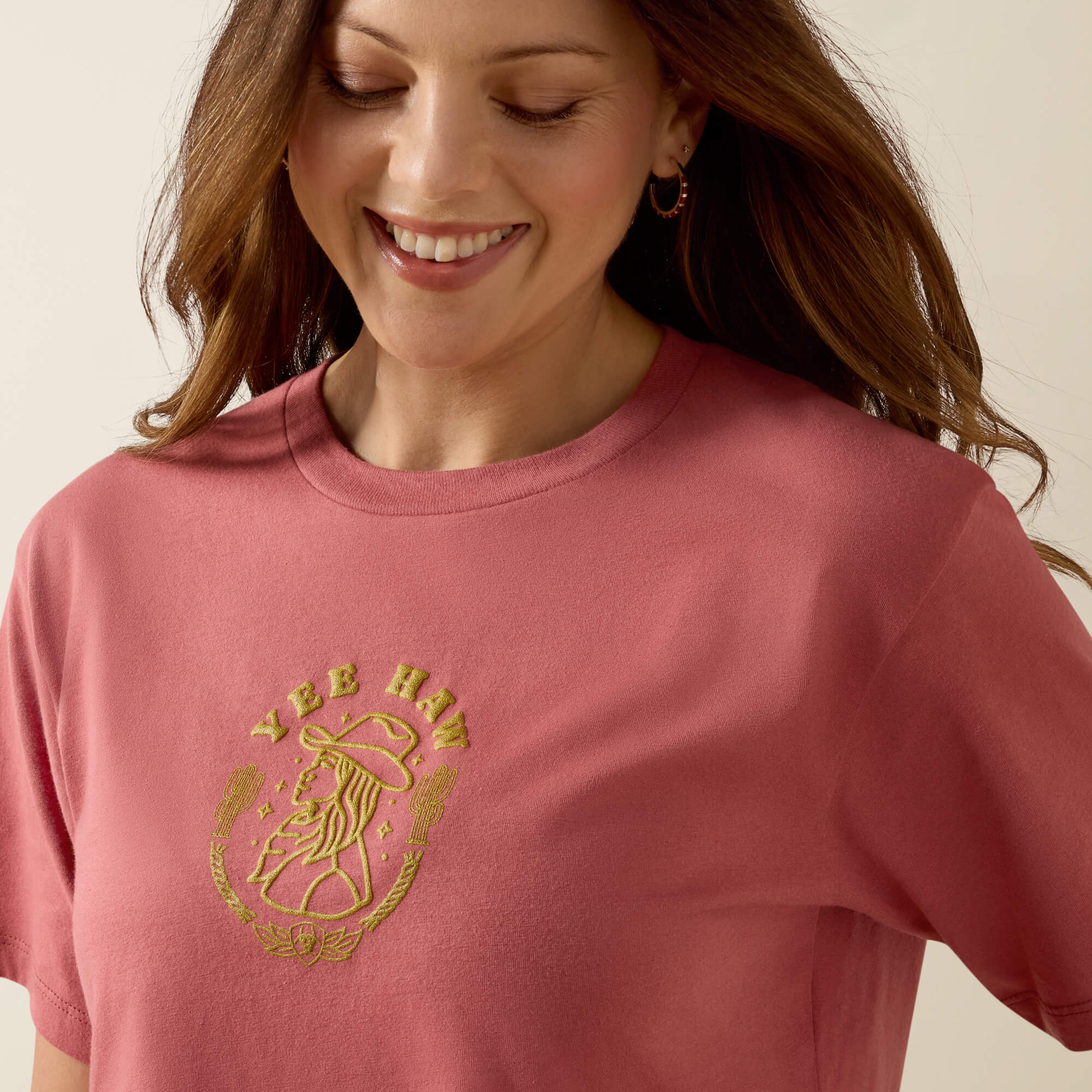Ariat Yee Haw T-Shirt 01 - TEAM RED