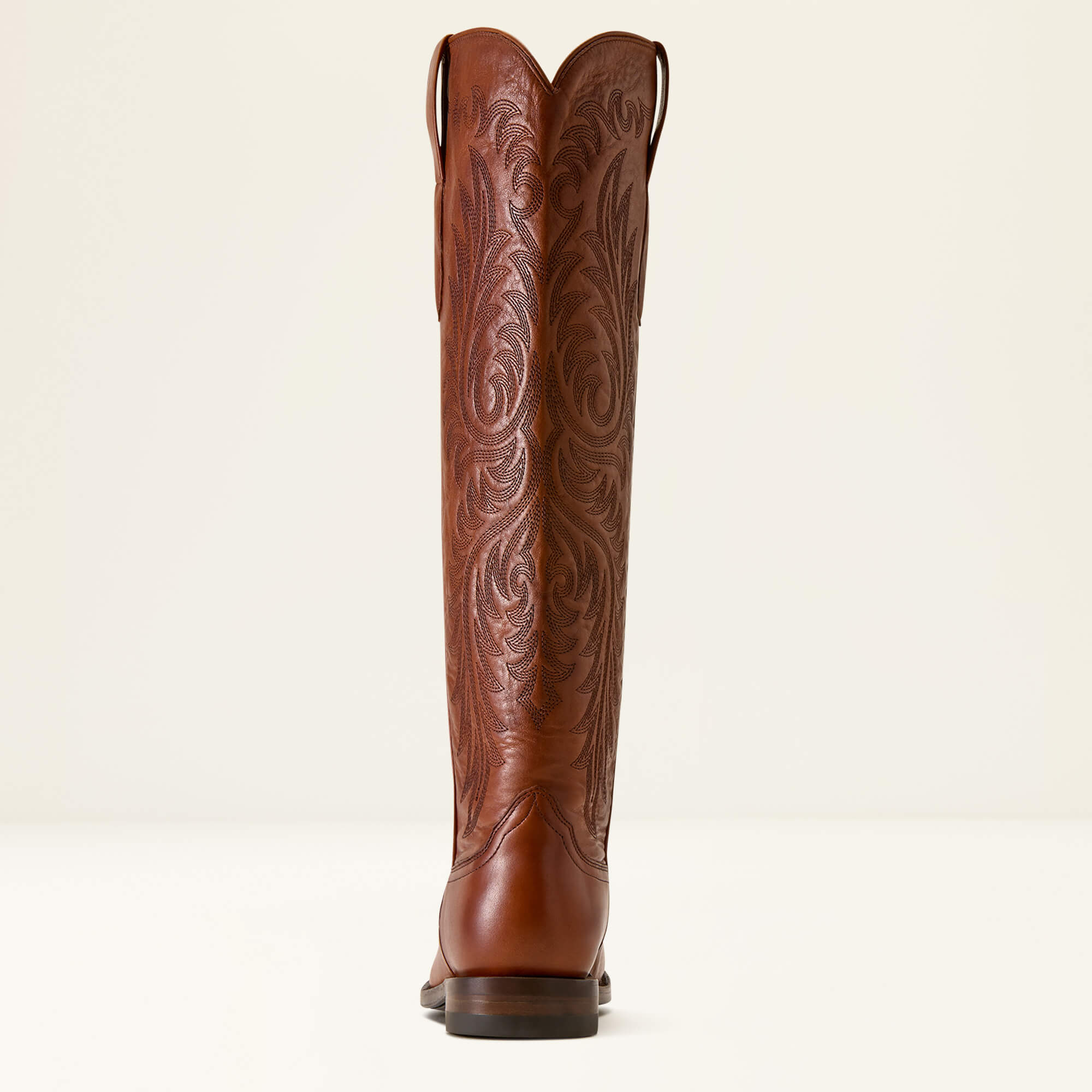 Bench Made Penelope Roper Toe Boot Heel - RANCH BROWN
