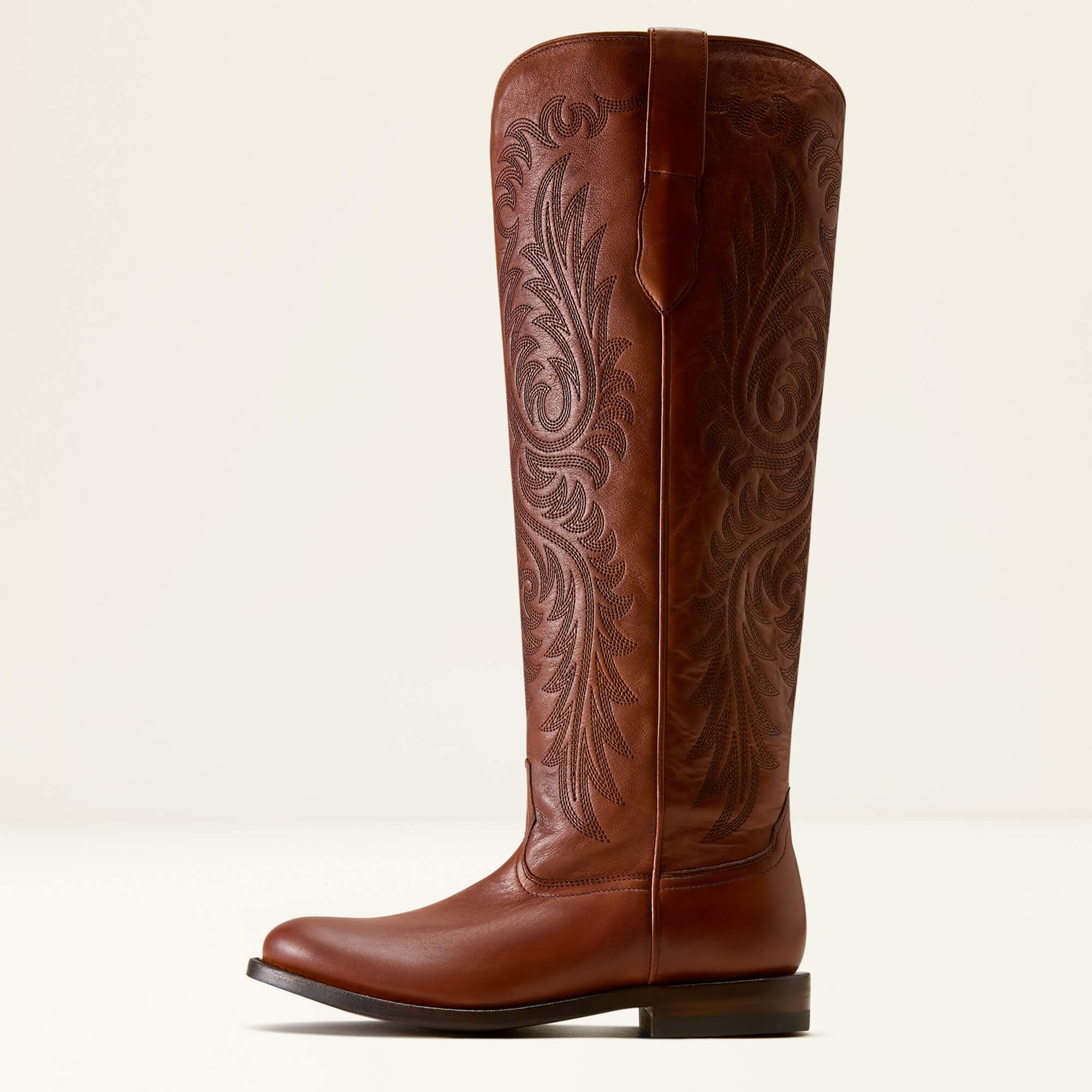 Bench Made Penelope Roper Toe Boot Side - RANCH BROWN