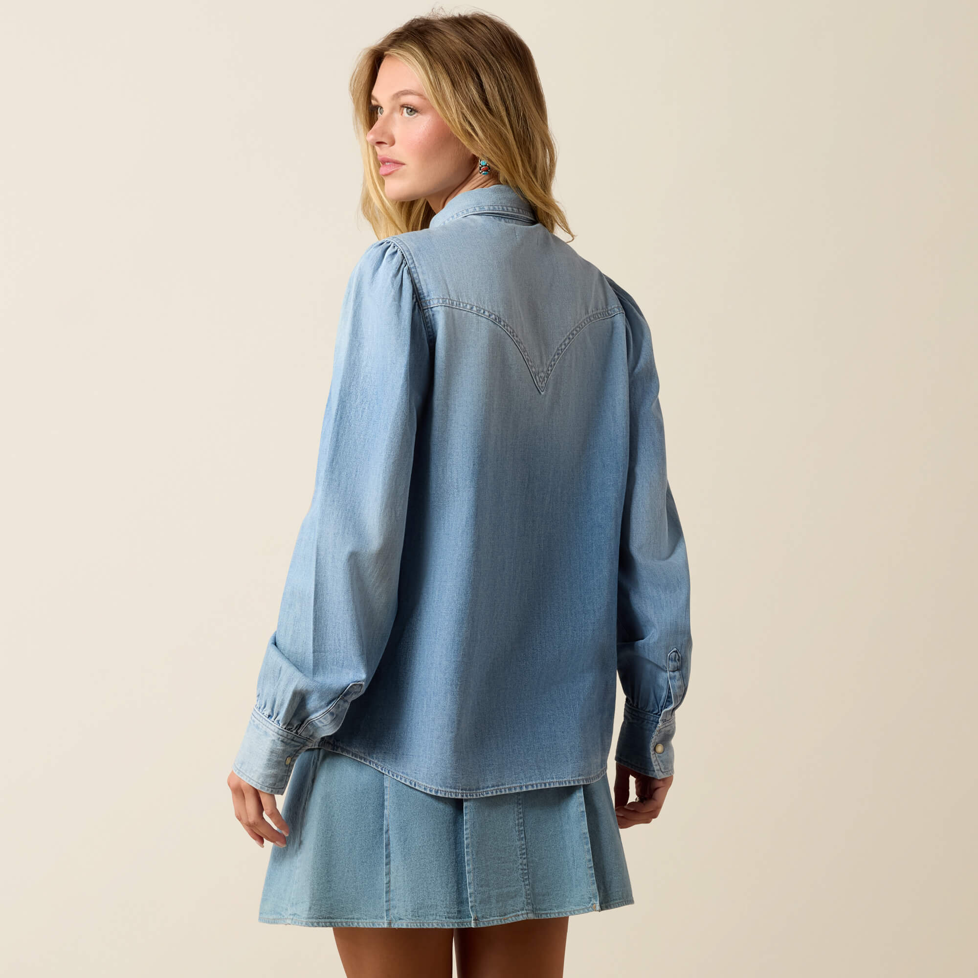 Nina Western Shirt Back - BELLEVILLE