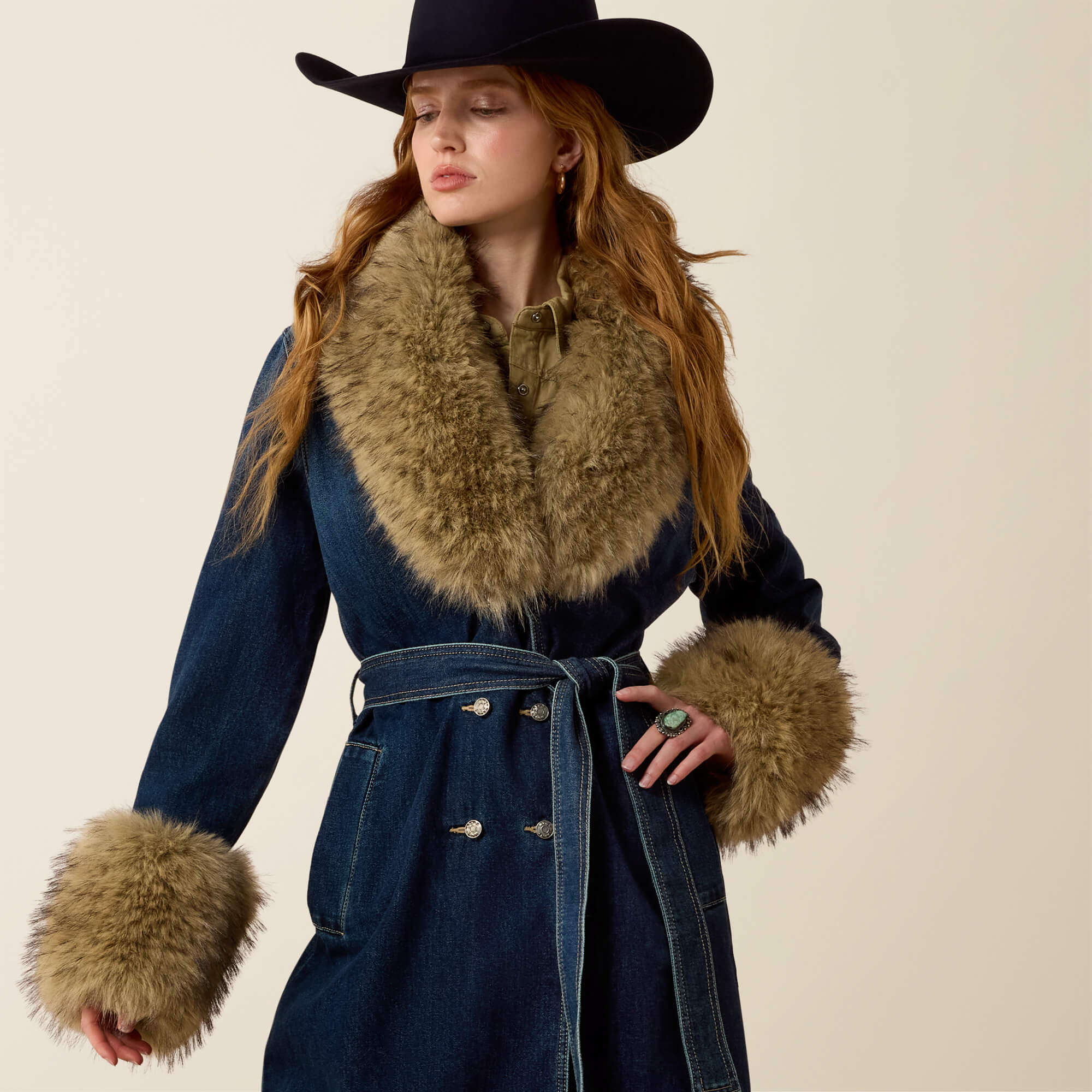 Denim Trench Coat 03 - MONROVIA