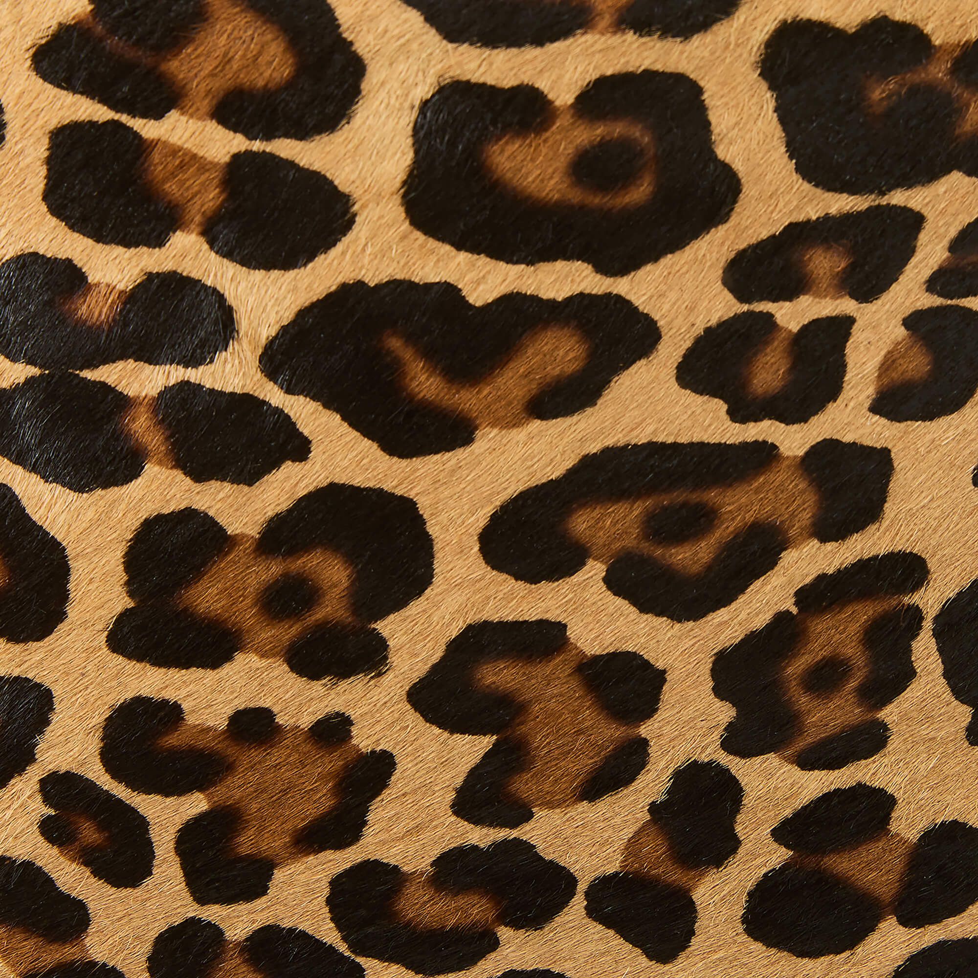 Diva Belt Bag 04 - LEOPARD HAIR ON|BLACK