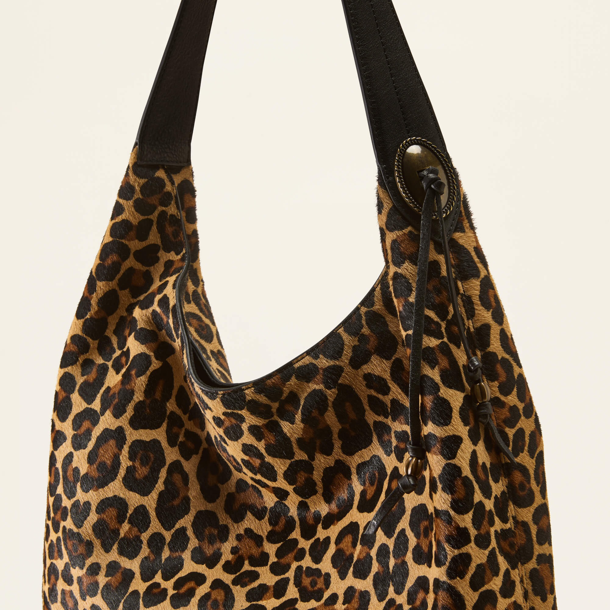 Prima Tote 02 - LEOPARD HAIR ON
