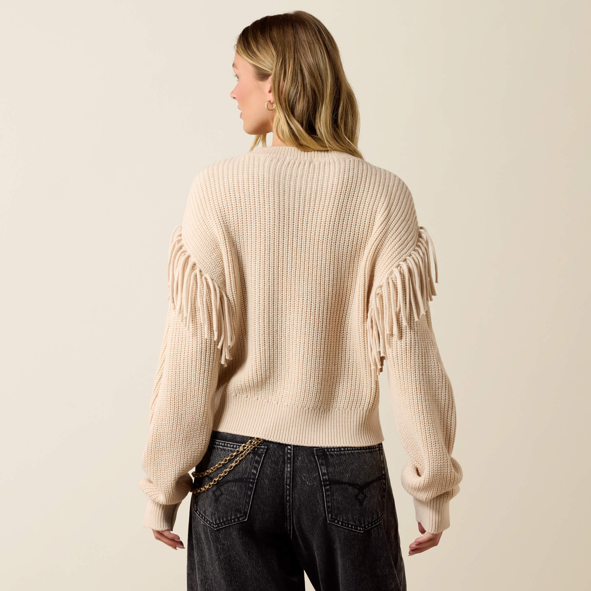 Daphne Sweater Back - IVORY