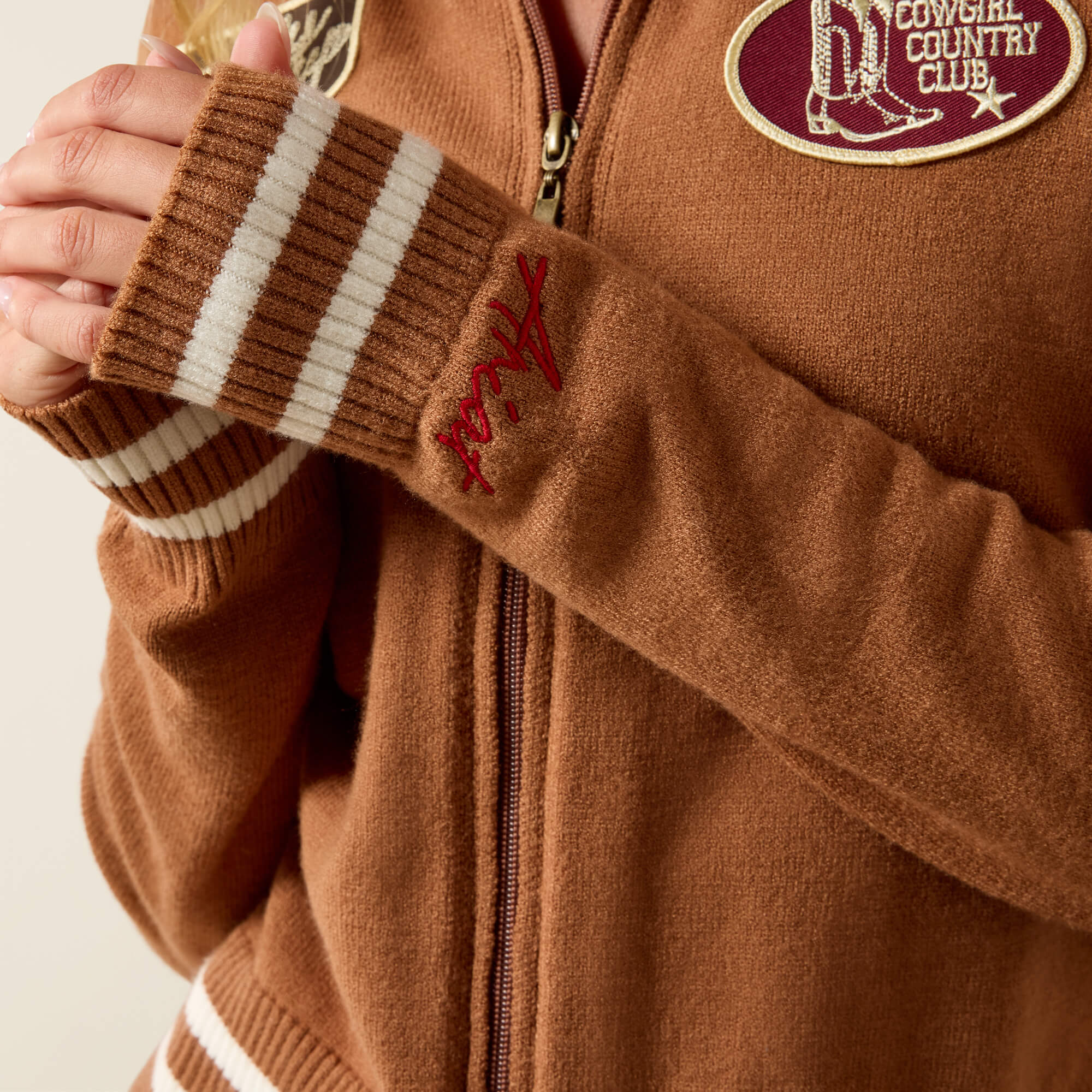 Western Club Jacket 02 - BROWN