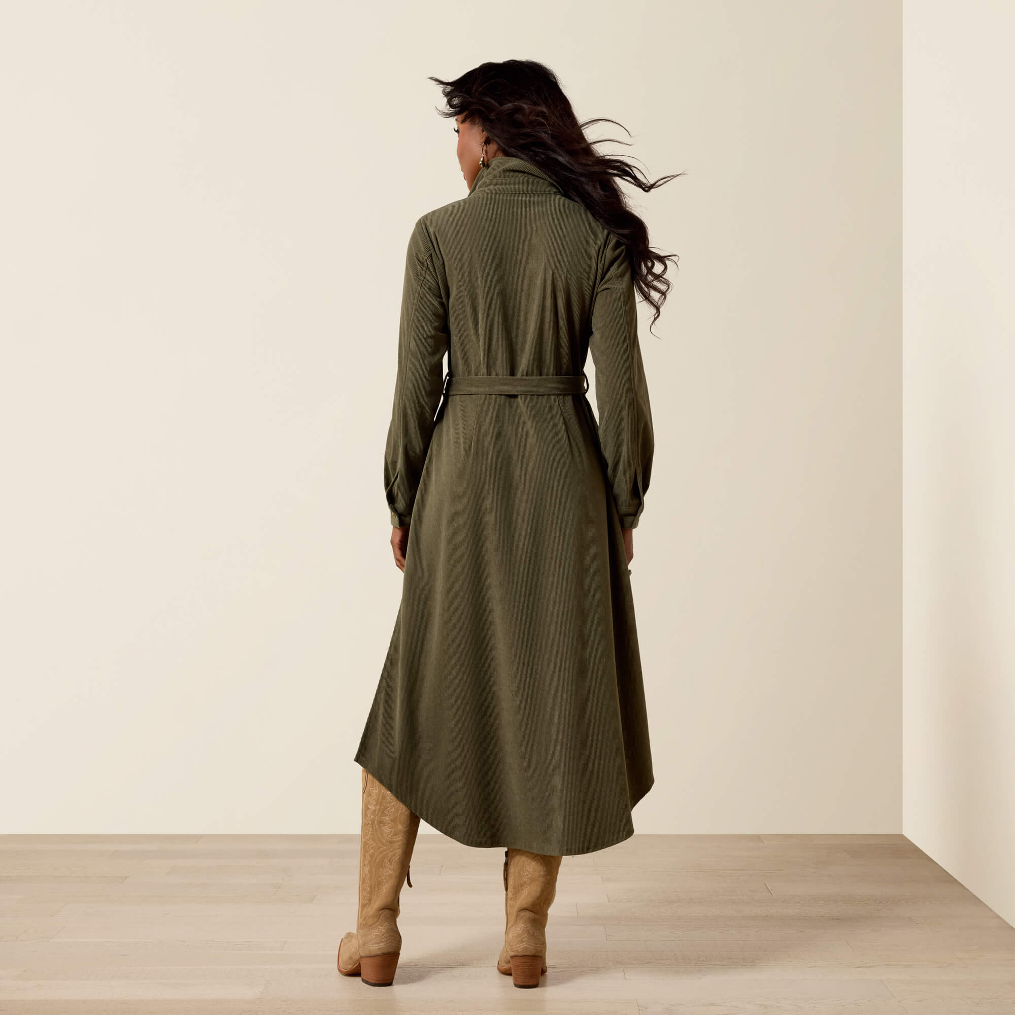 Salem Dress Back - GREEN