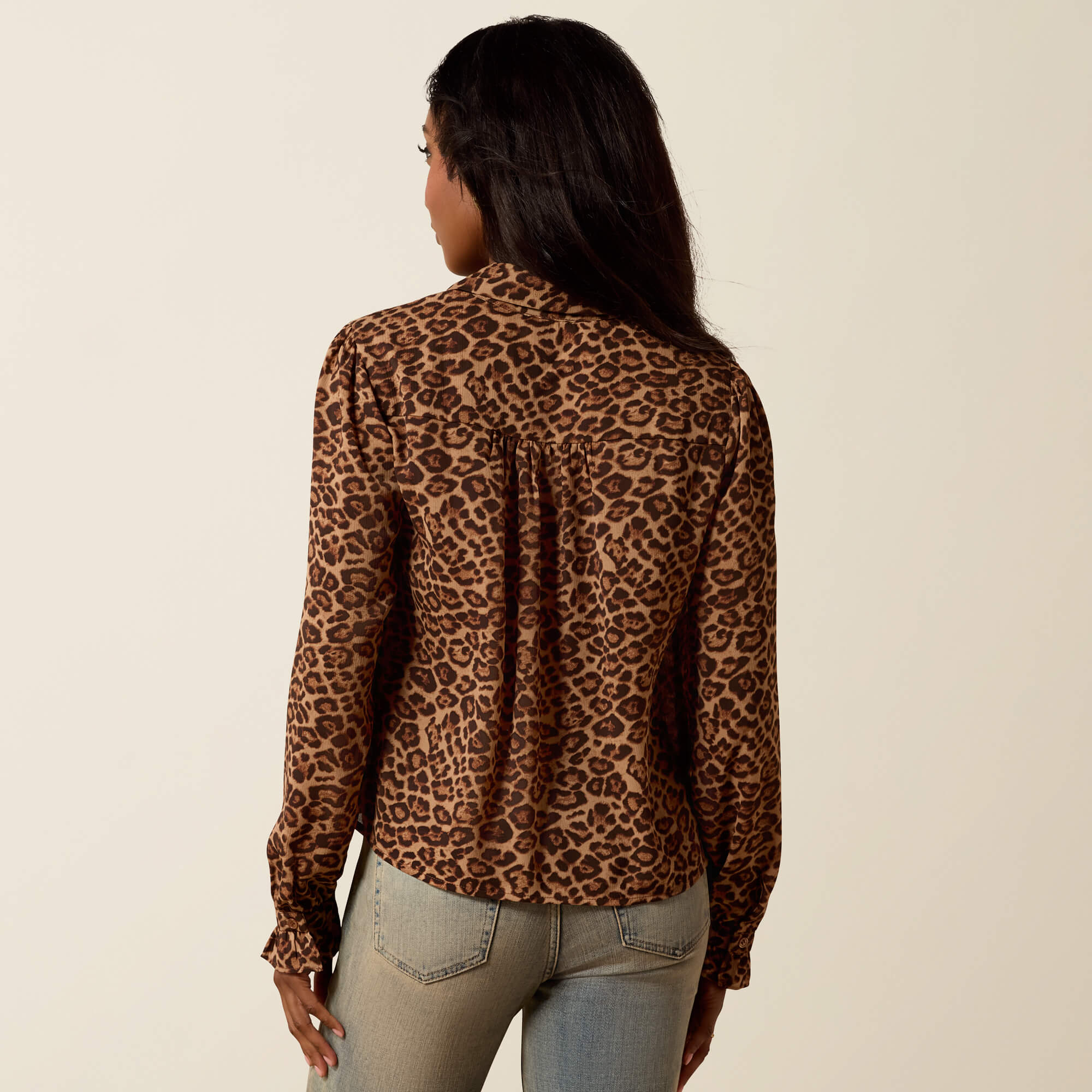 Ruth Top Back - LEOPARD