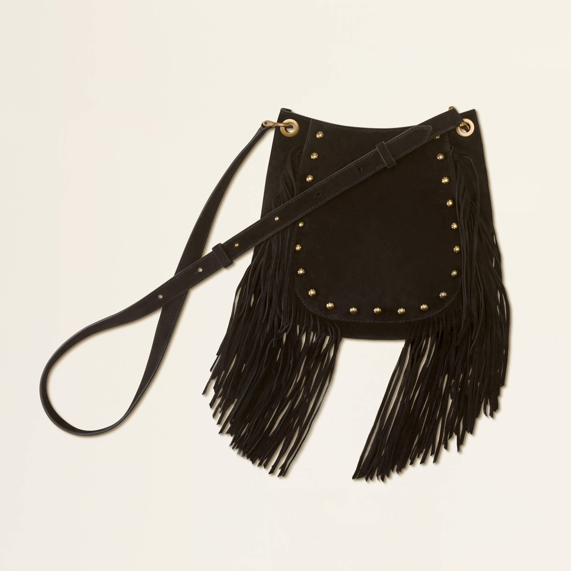 Vixen Crossbody 01 - BLACK SUEDE