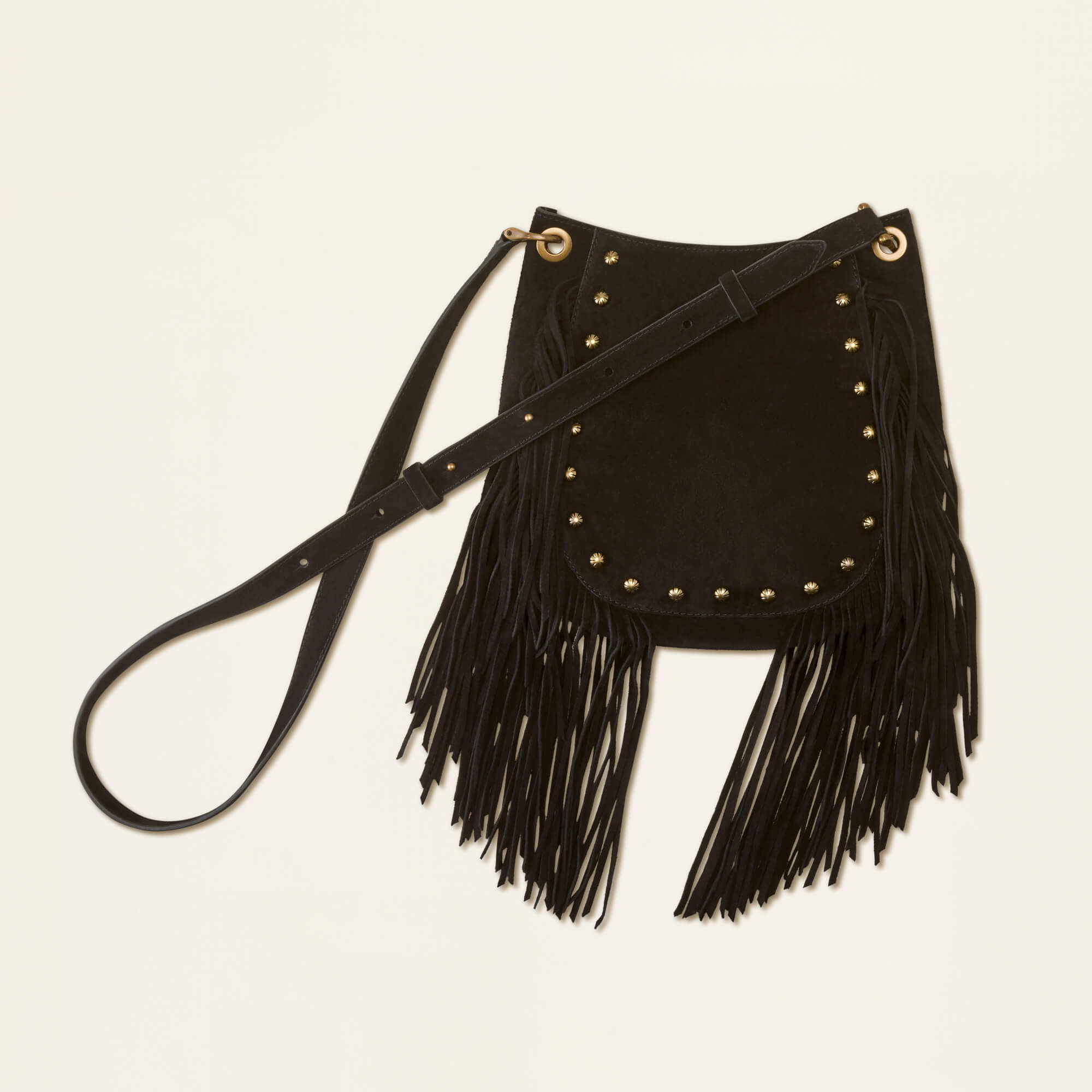 Vixen Crossbody 02 - BLACK SUEDE