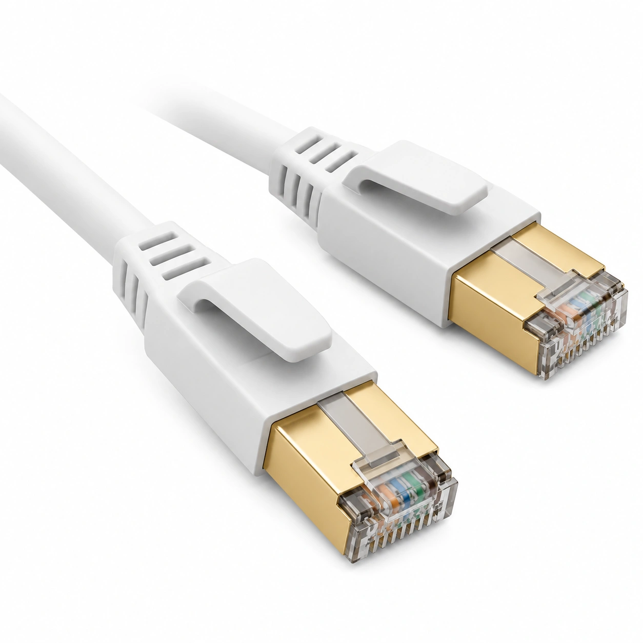 Netzwerkkabel RJ45 Weiss-Roomvistaa