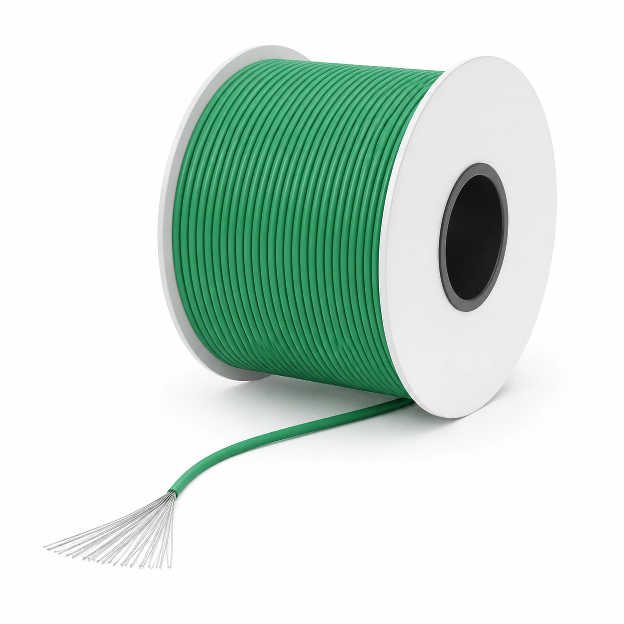 Installationsdraht Gruen Flexible Rolle-Roomvistaa