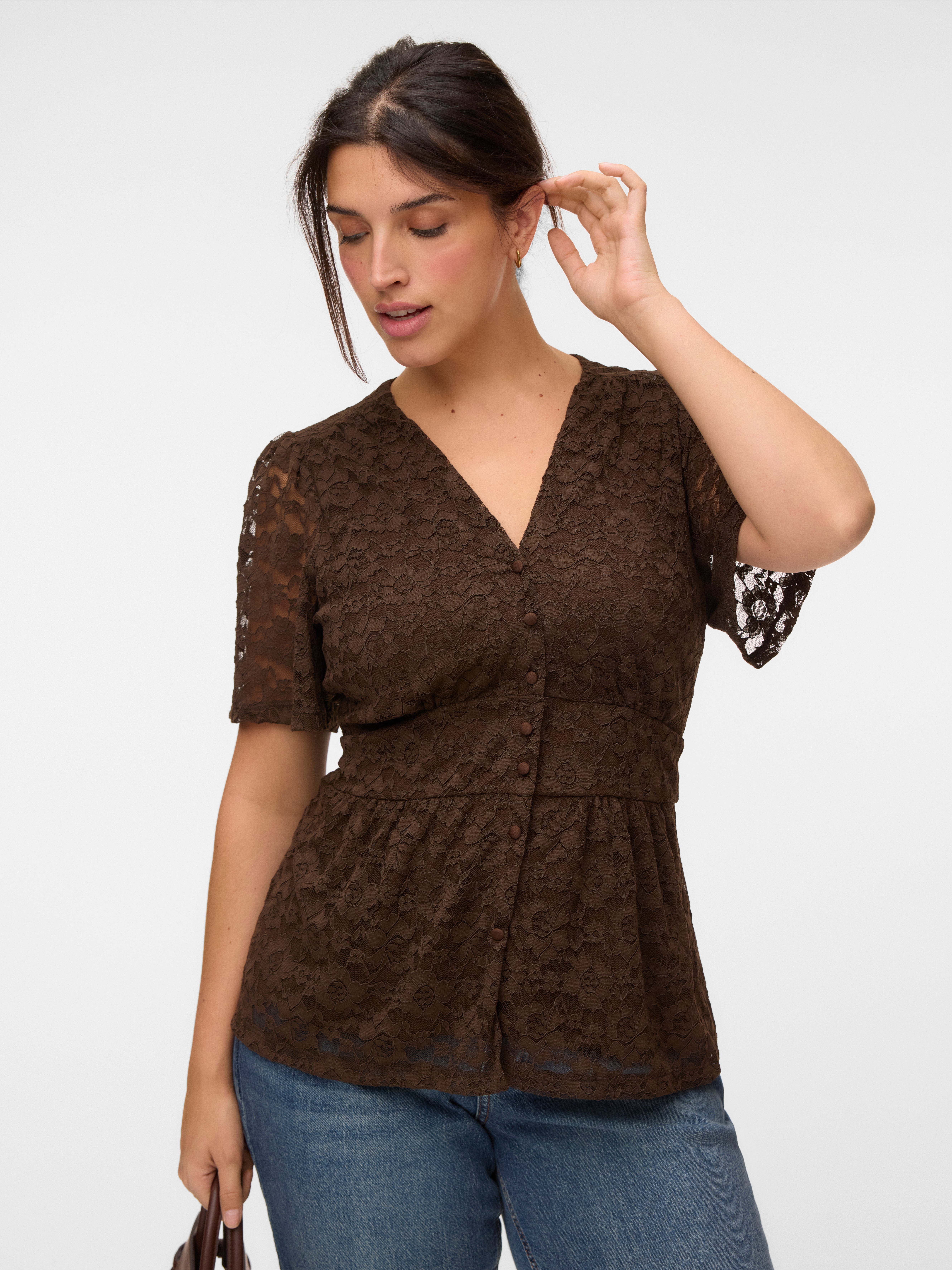 VMDEA Top - Chocolate Brown