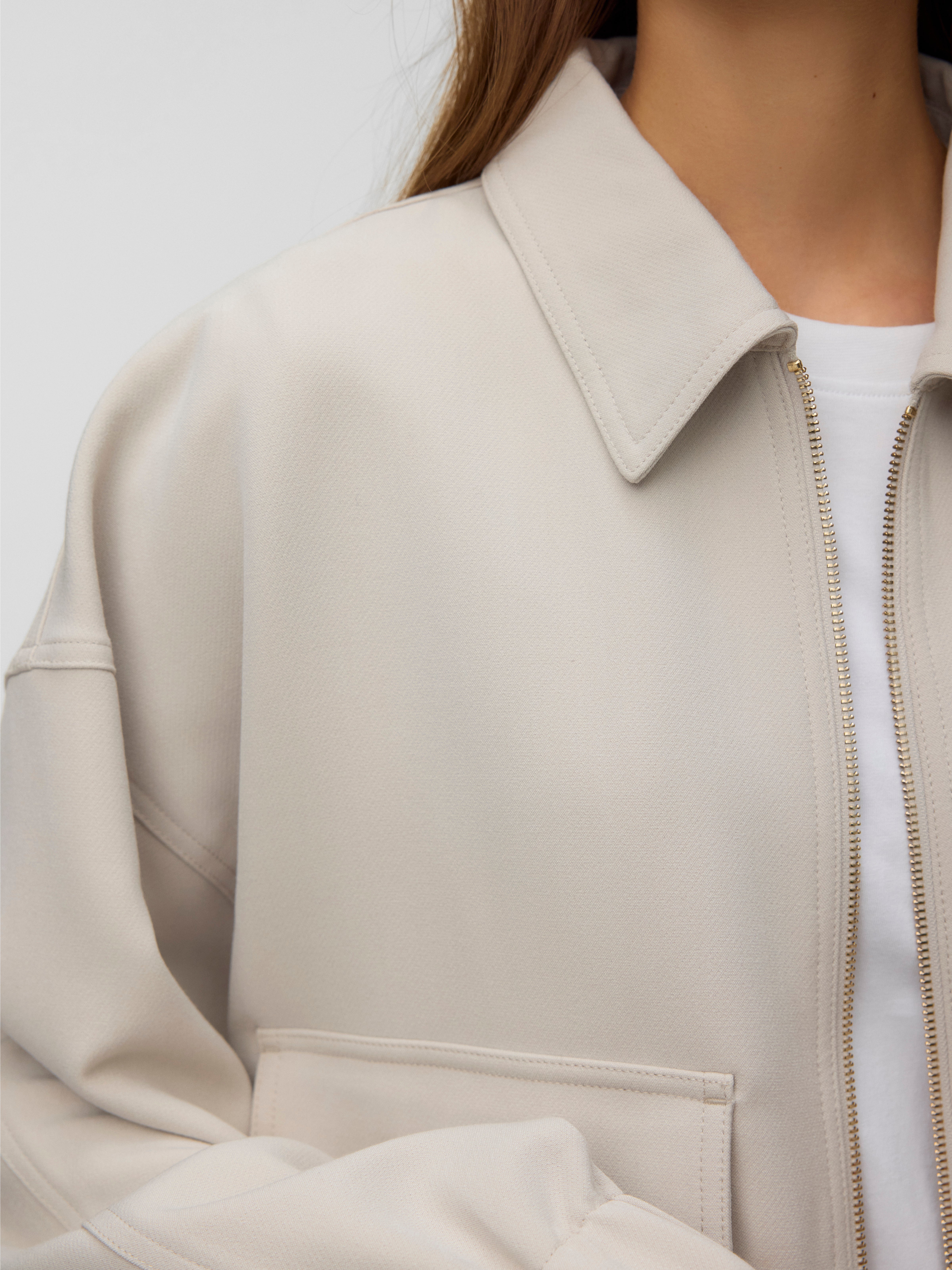 VMOLIVIA Light Jacket - Pumice Stone