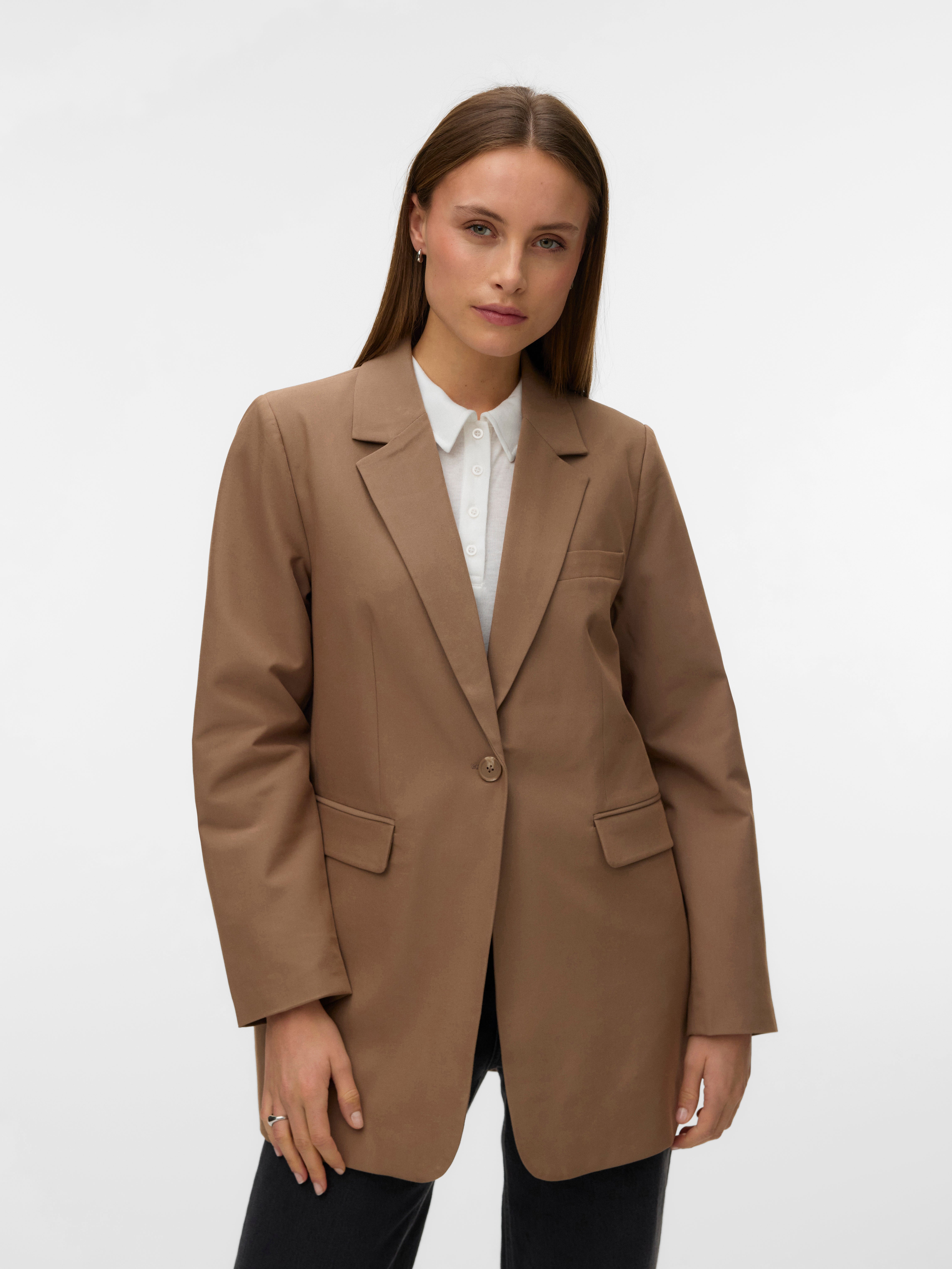 VMLUCY Blazer - Brown Lentil