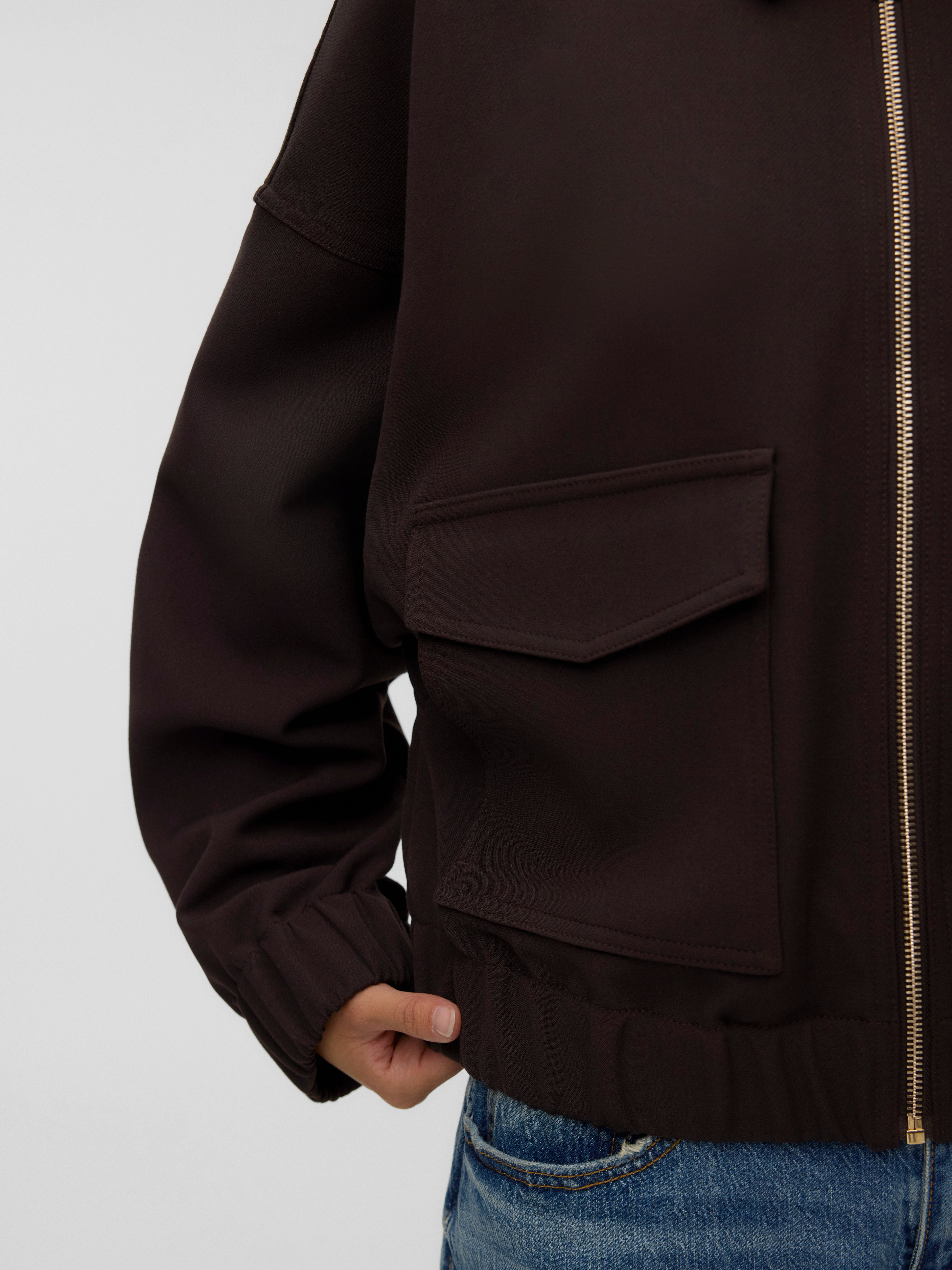 VMOLIVIA Light Jacket - Chocolate Torte