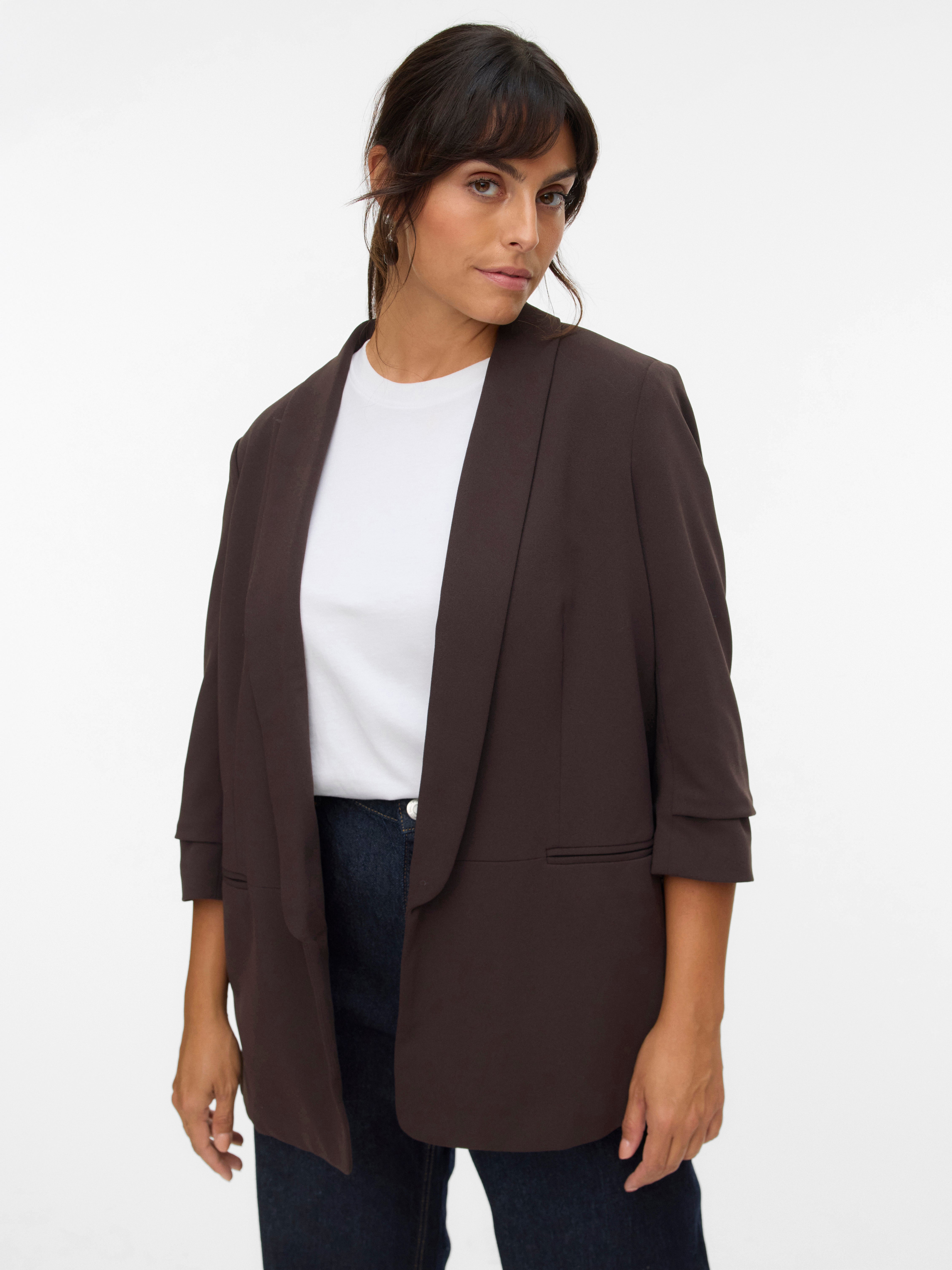 VMCZAMIRA Blazer - Chocolate Torte