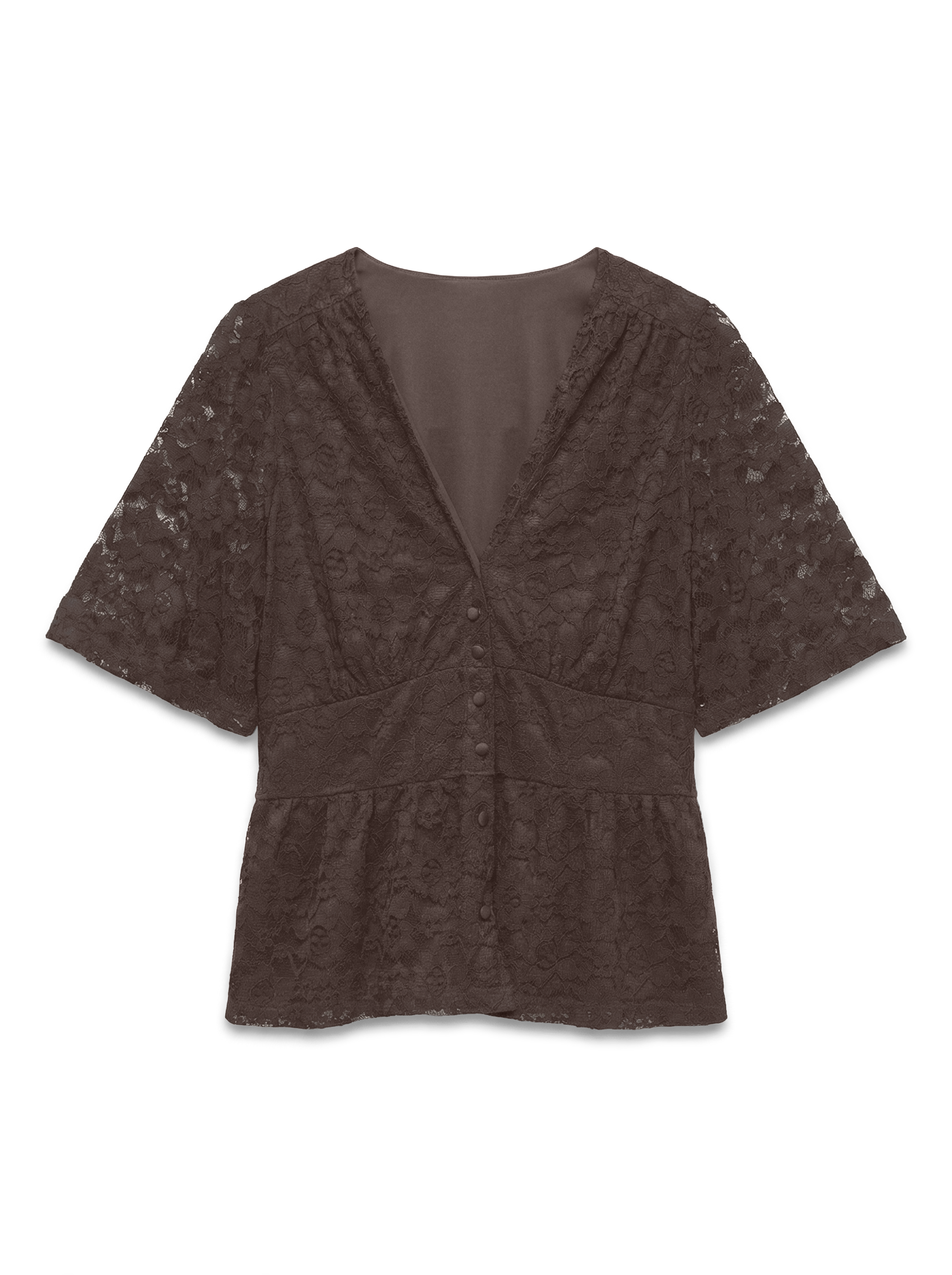 VMDEA Top - Chocolate Brown