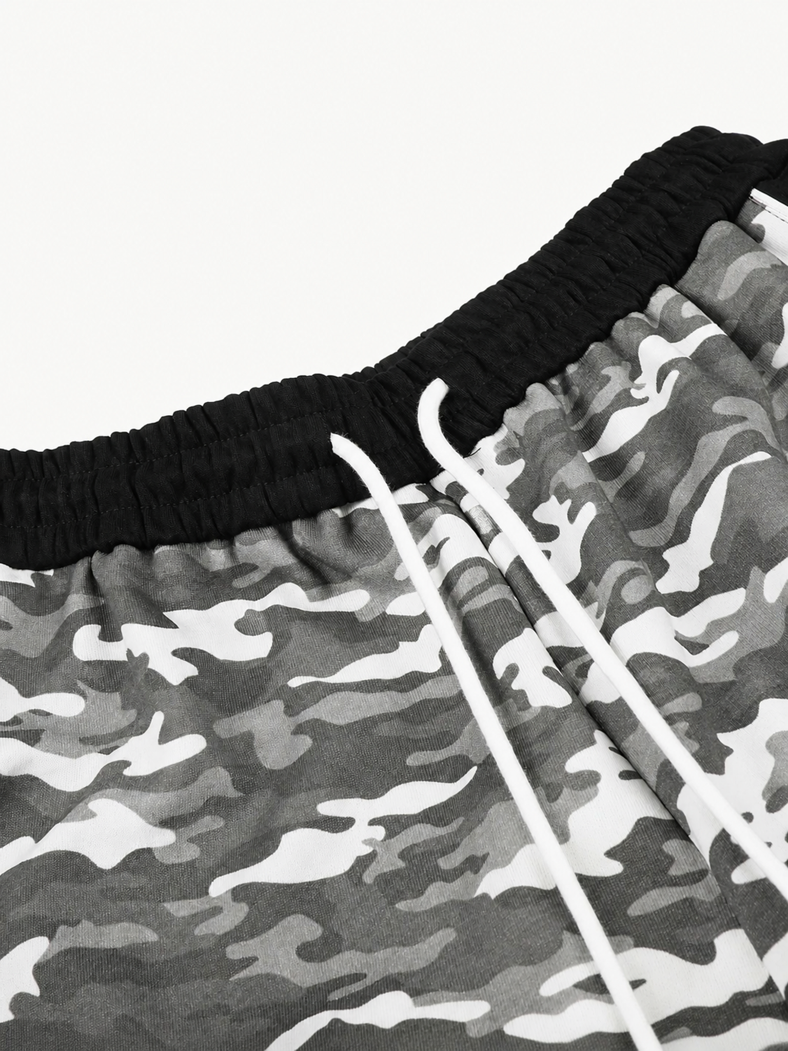 OYL-Lab Camo Contrast Panel Baggy Pants