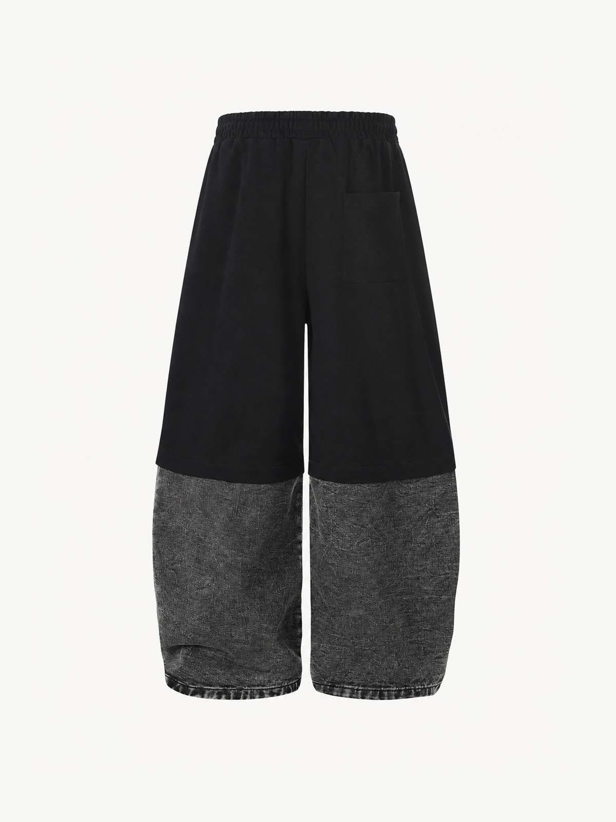 OYL-Lab Two-Tone Sweat  Baggy Pants
