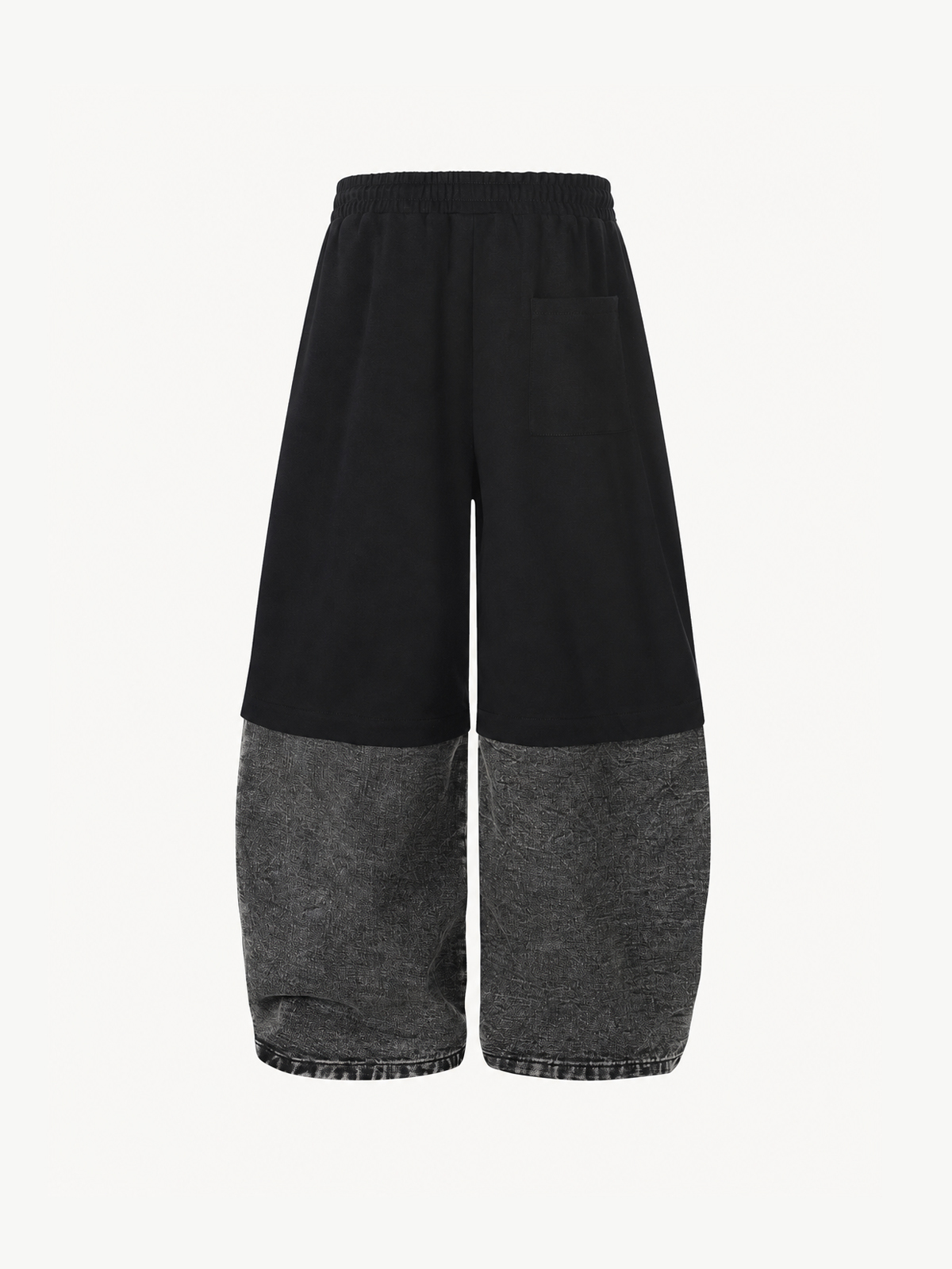 OYL-Lab Two-Tone Sweat  Baggy Pants