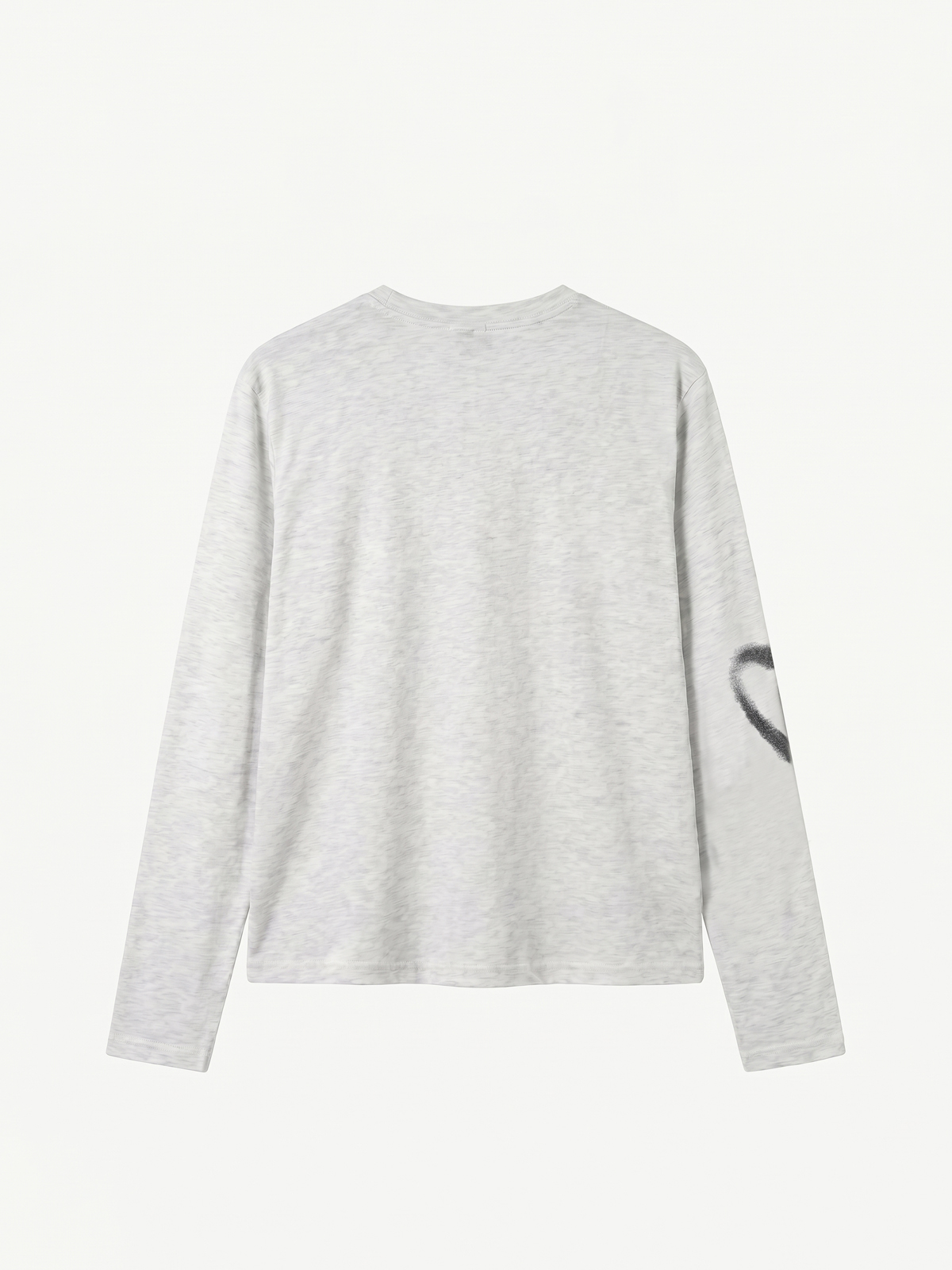 OYL-Lab Blur Text Long Sleeve Tee