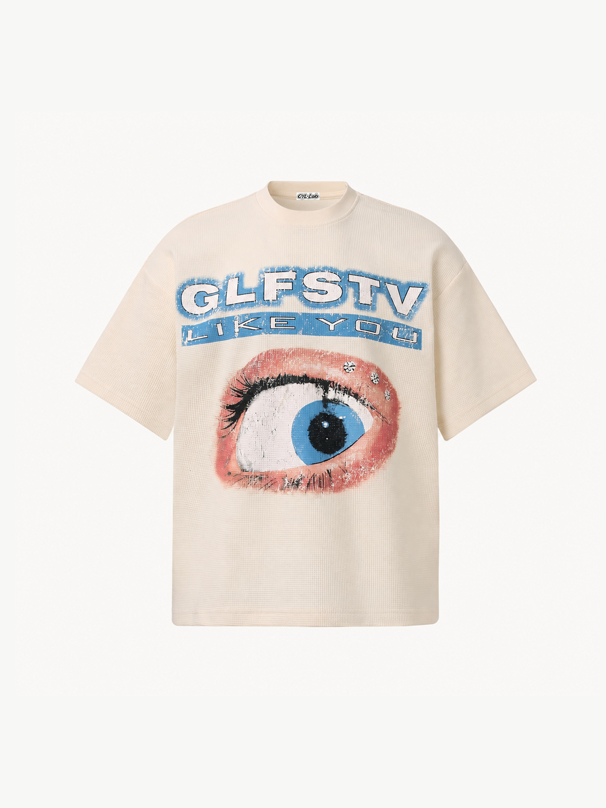 OYL-Lab Waffle Vintage Graphic Tee