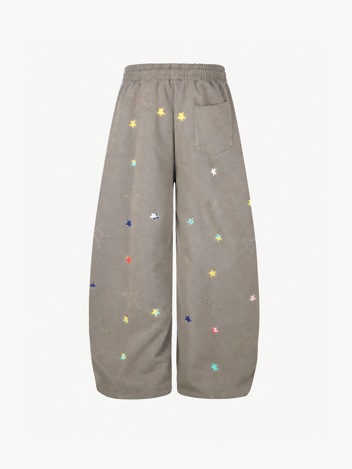 [Copy][Copy]OYL-Lab Distressed Cross Print Baggy Pants